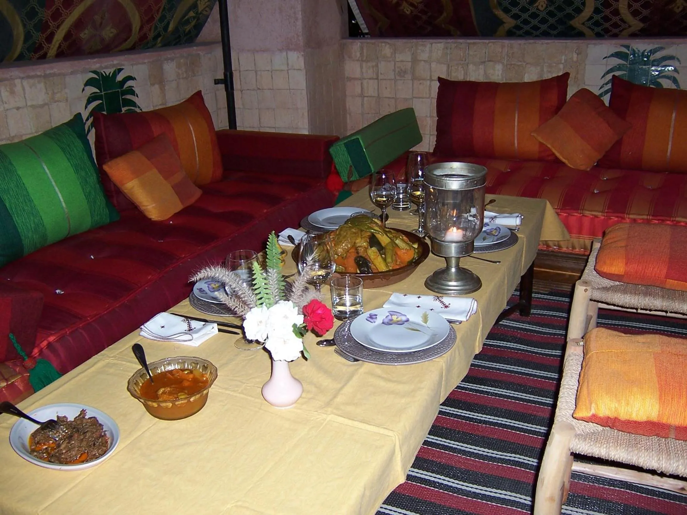 Patio in Riad Mazal