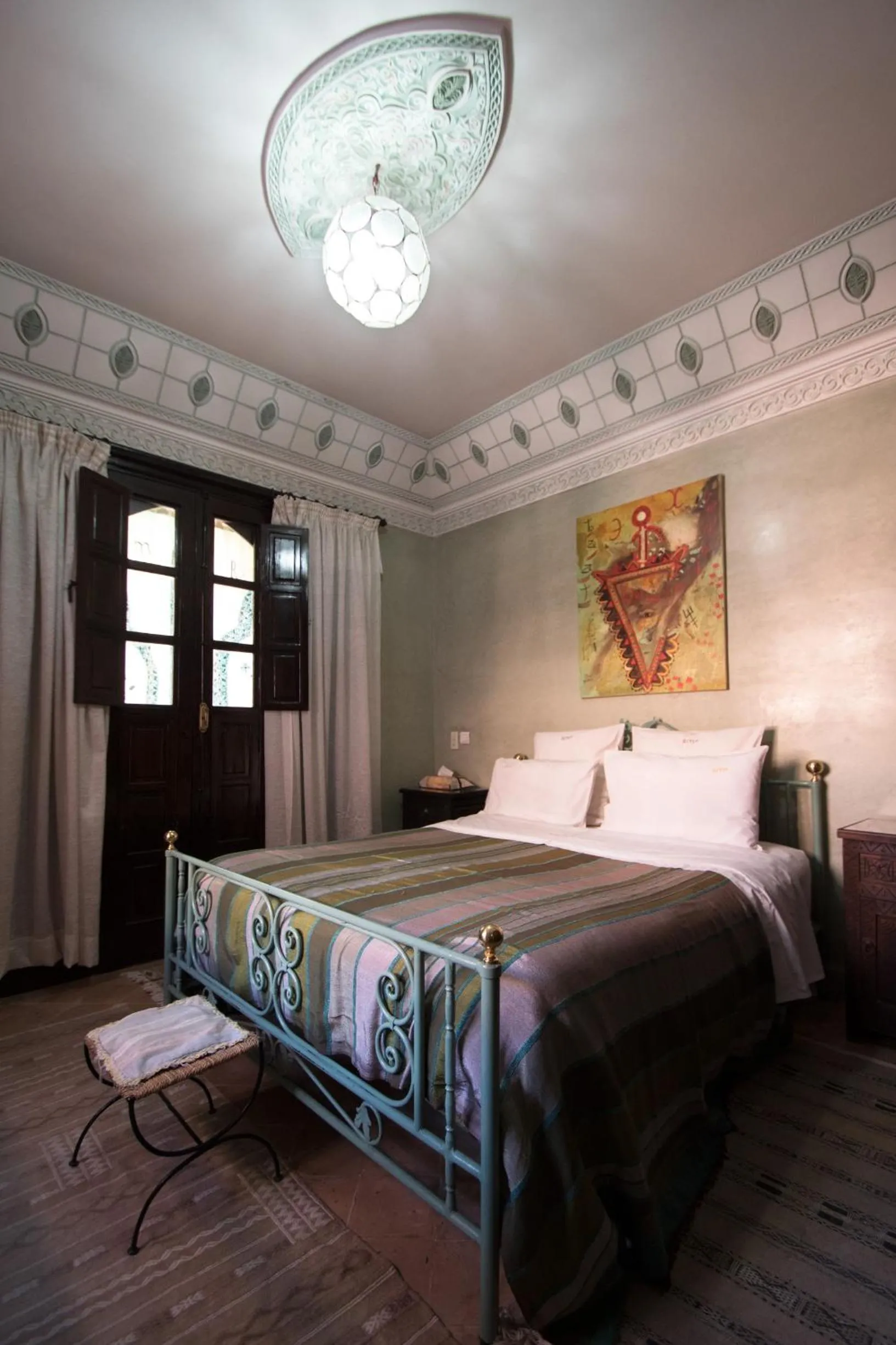 Bed in Riad Mazal