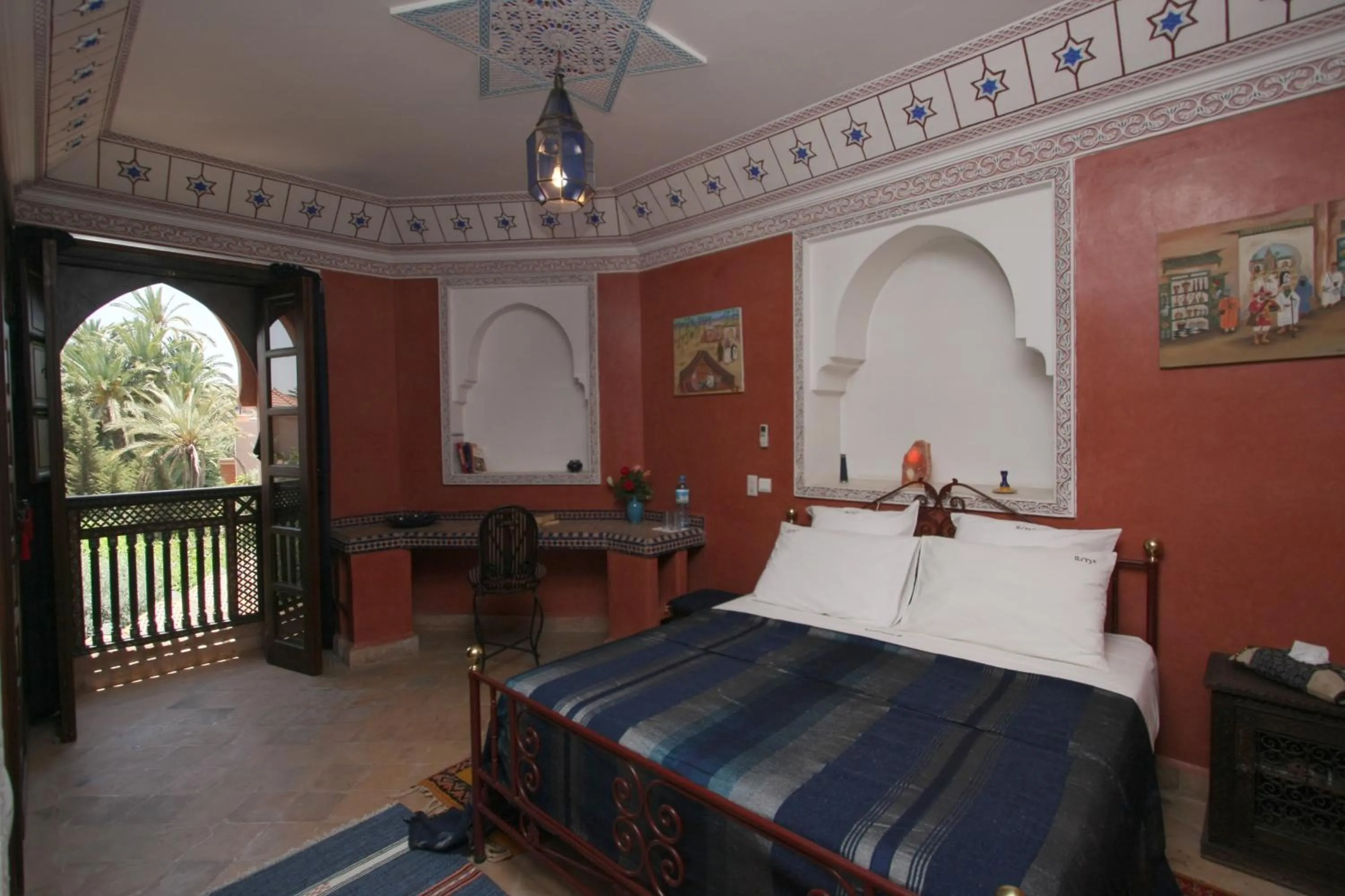 Bedroom, Bed in Riad Mazal