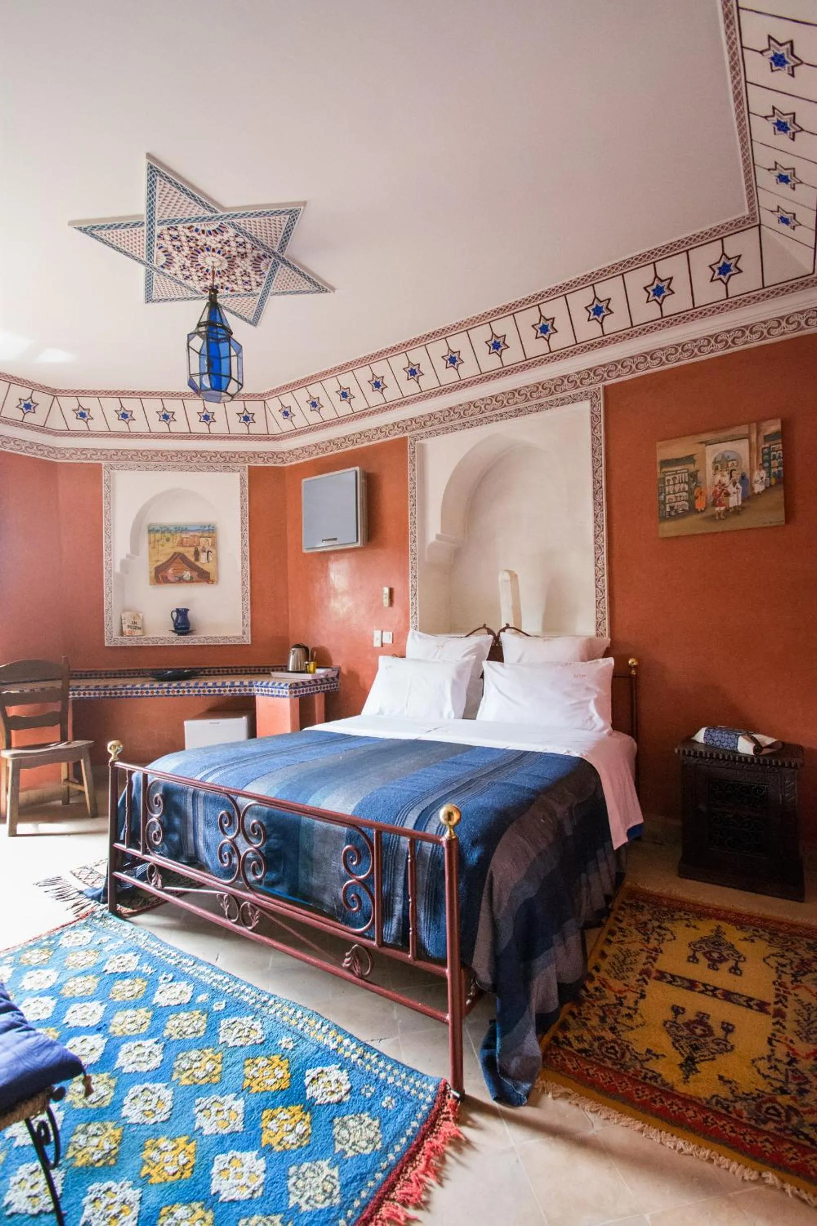 Bed in Riad Mazal