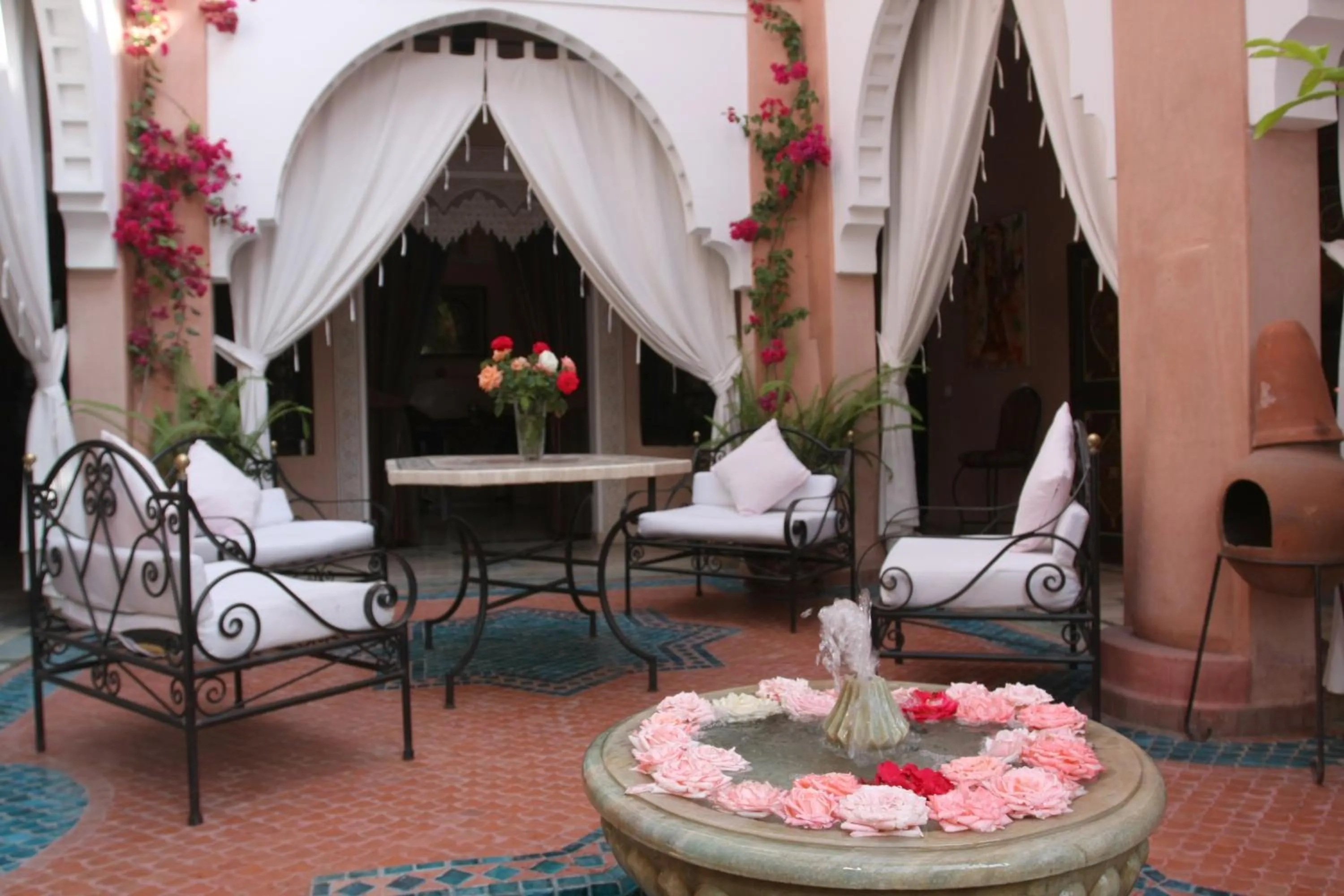Lobby or reception in Riad Mazal