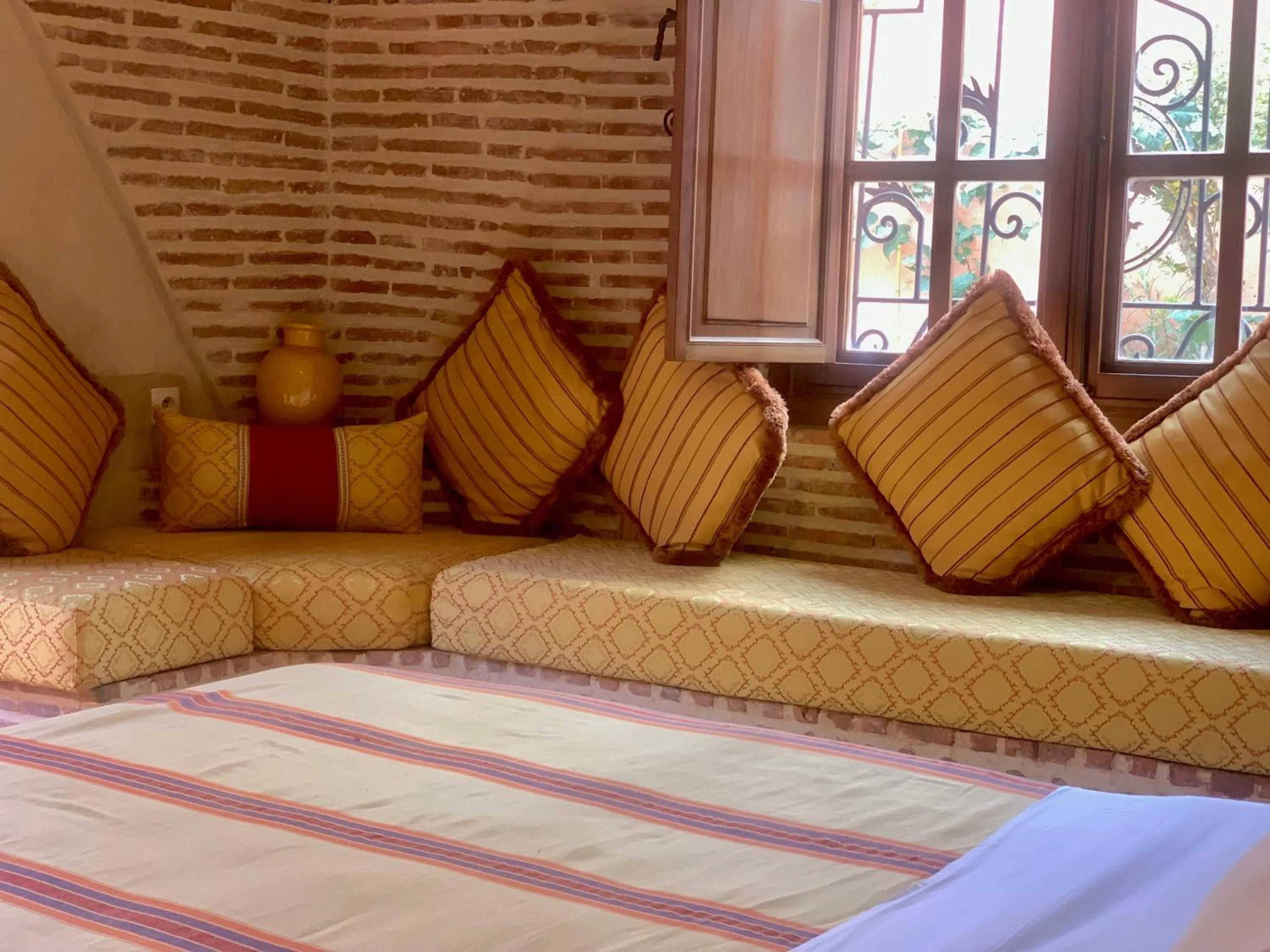 Bed in Riad Mazal