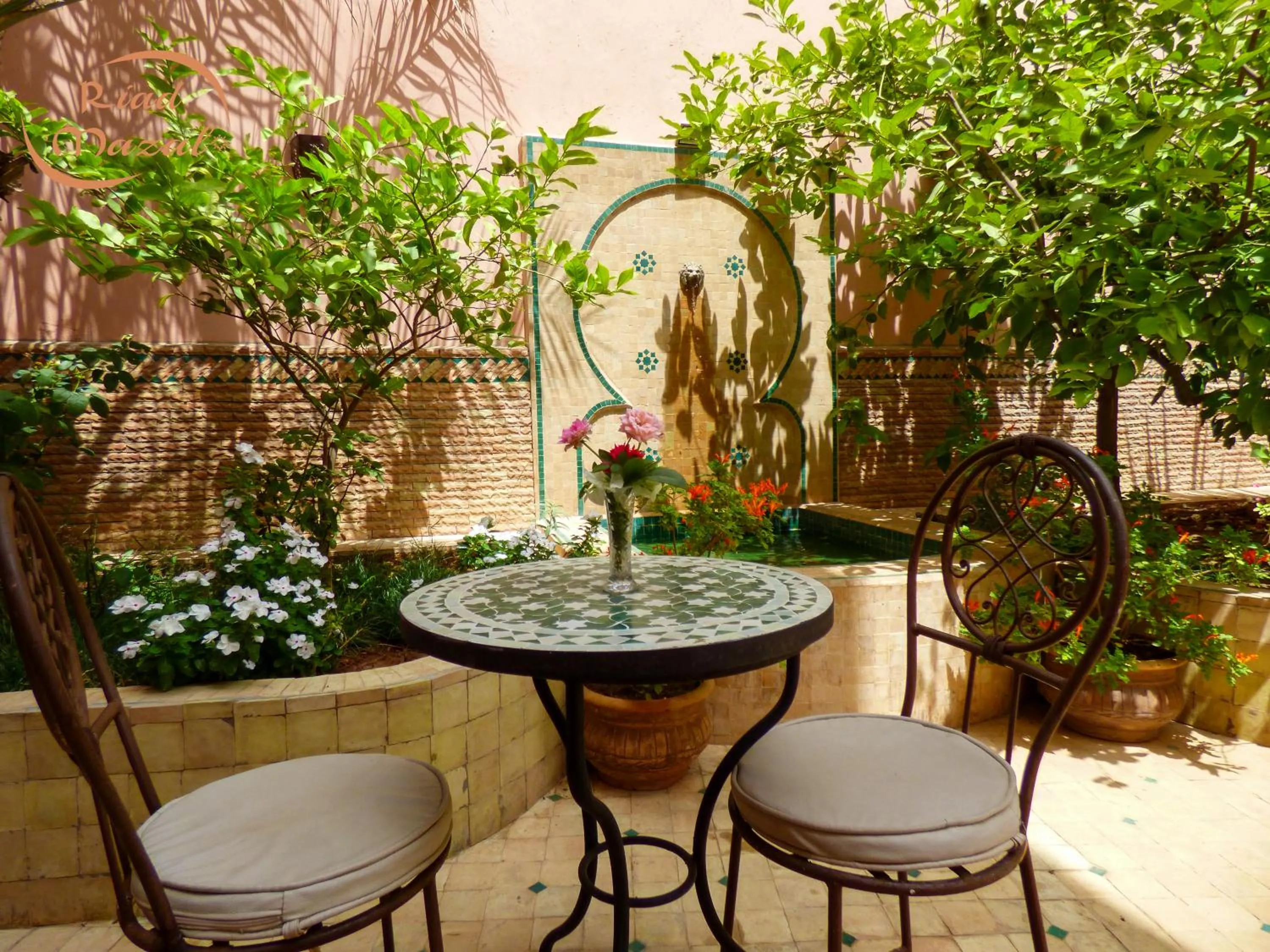 Patio in Riad Mazal