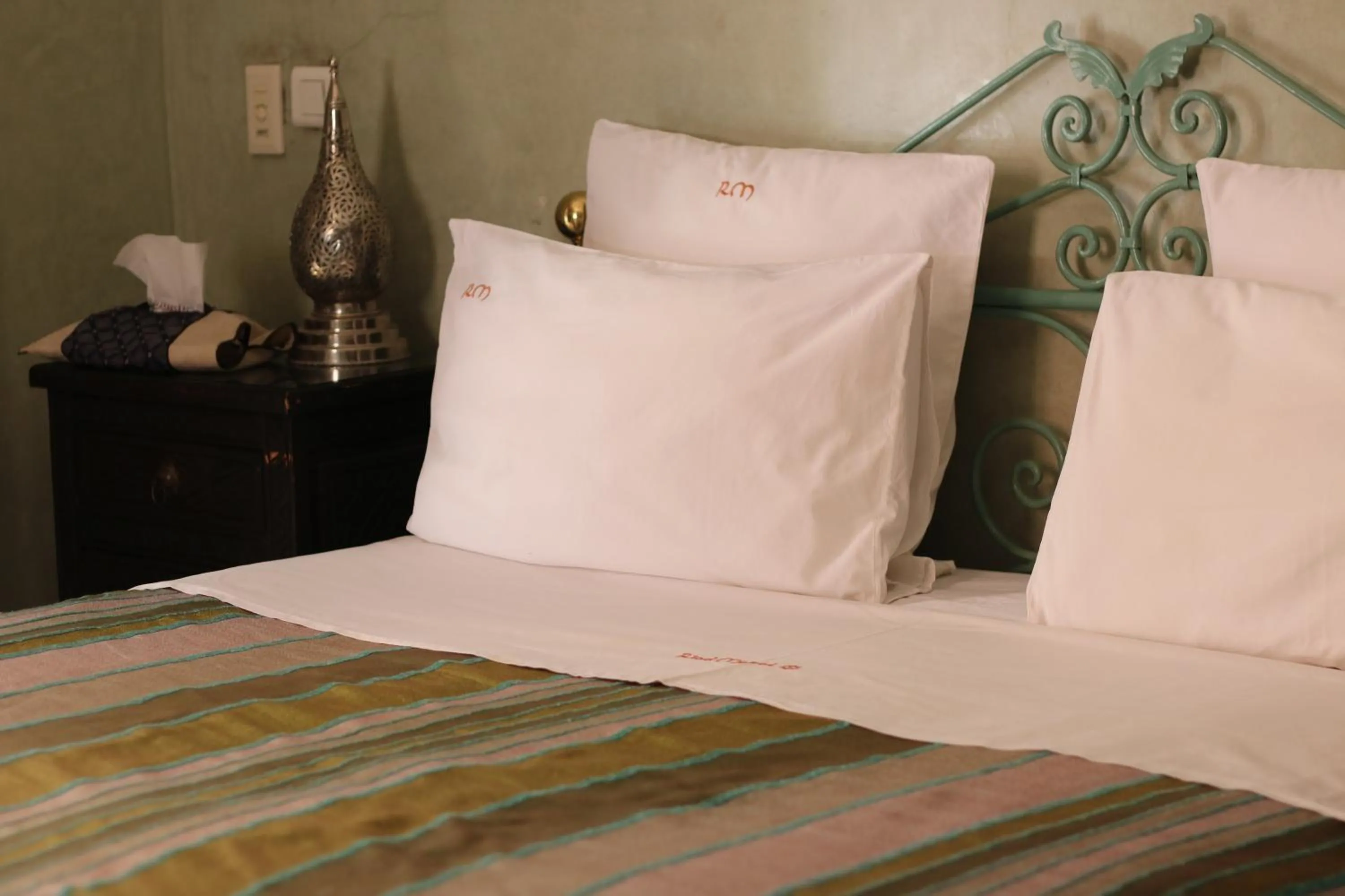Bed in Riad Mazal