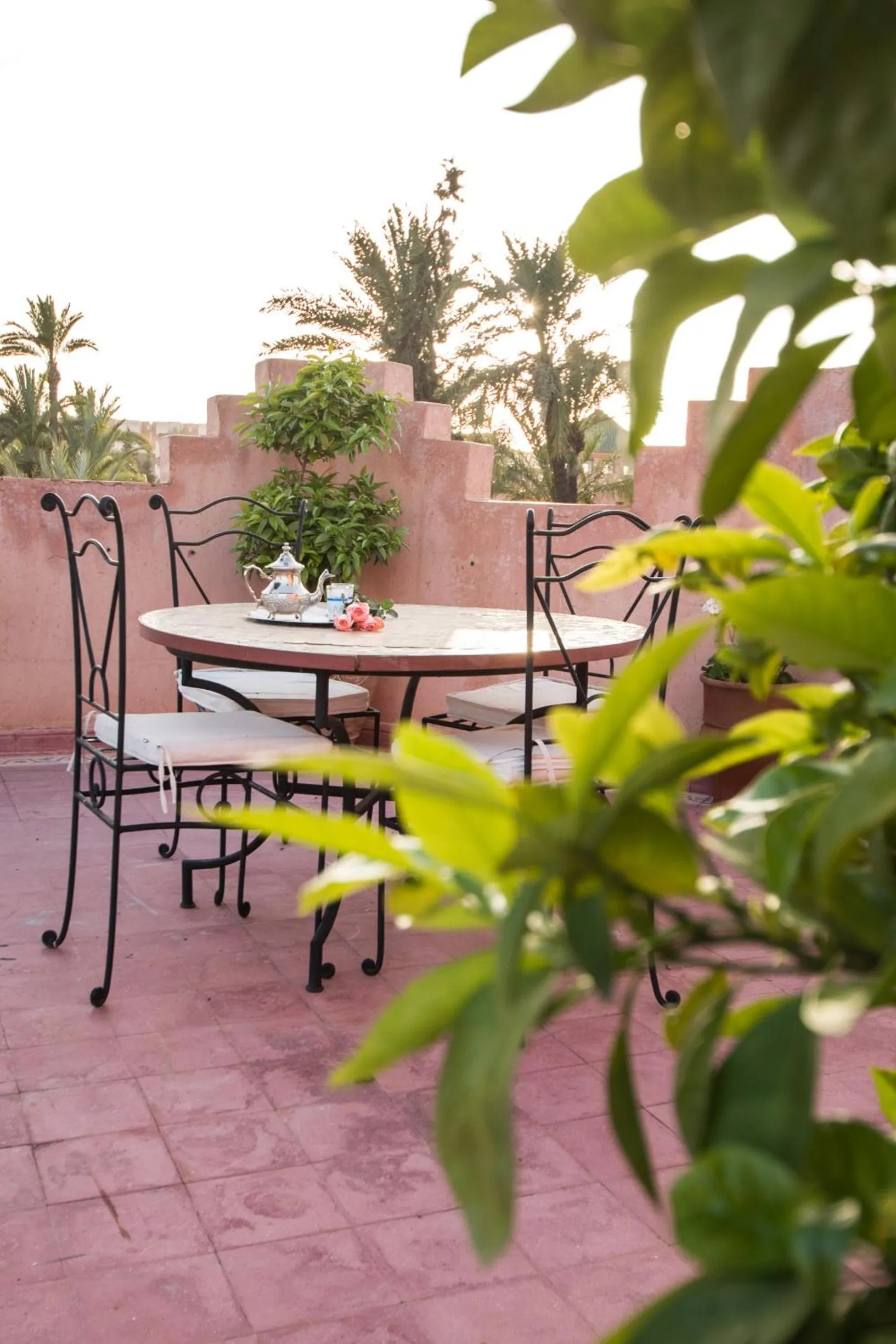Patio in Riad Mazal