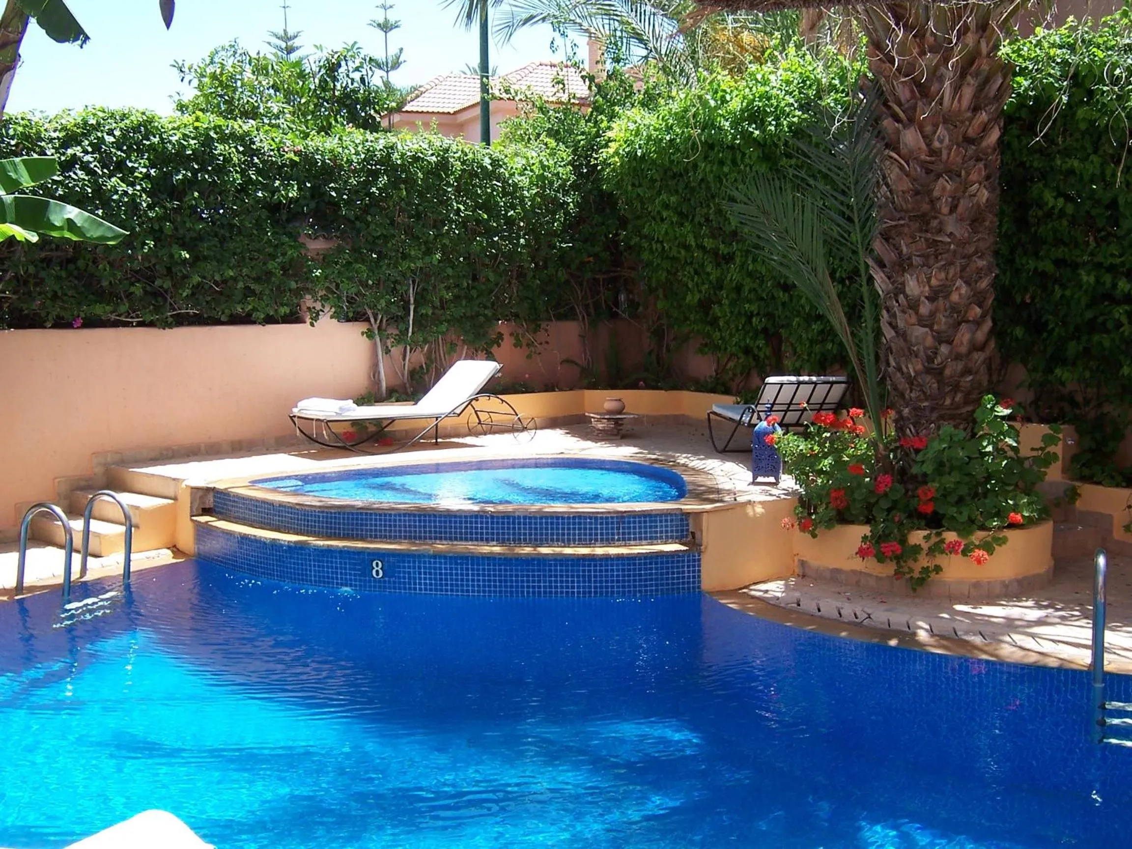 Swimming pool in Riad Mazal