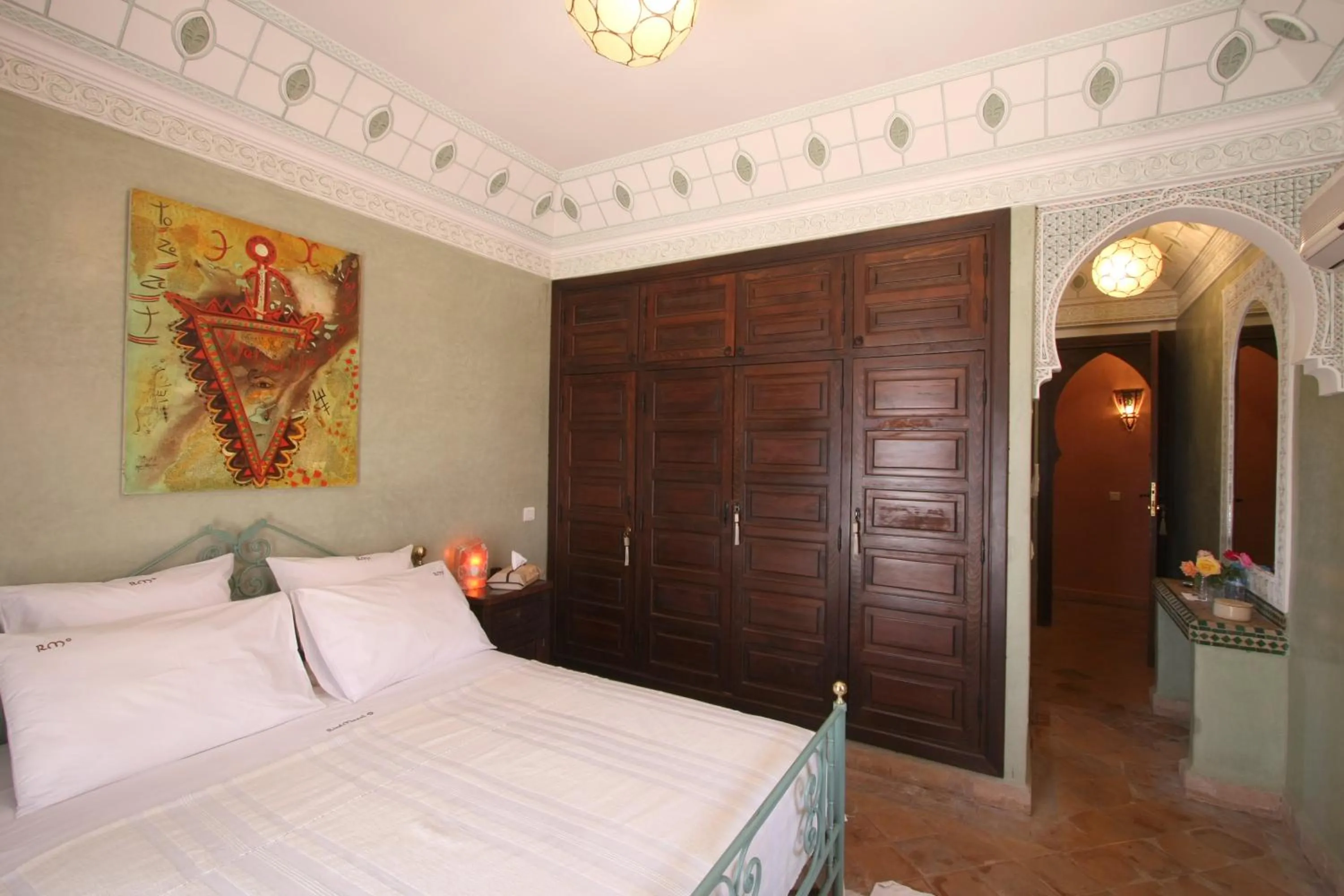 Bedroom, Bed in Riad Mazal