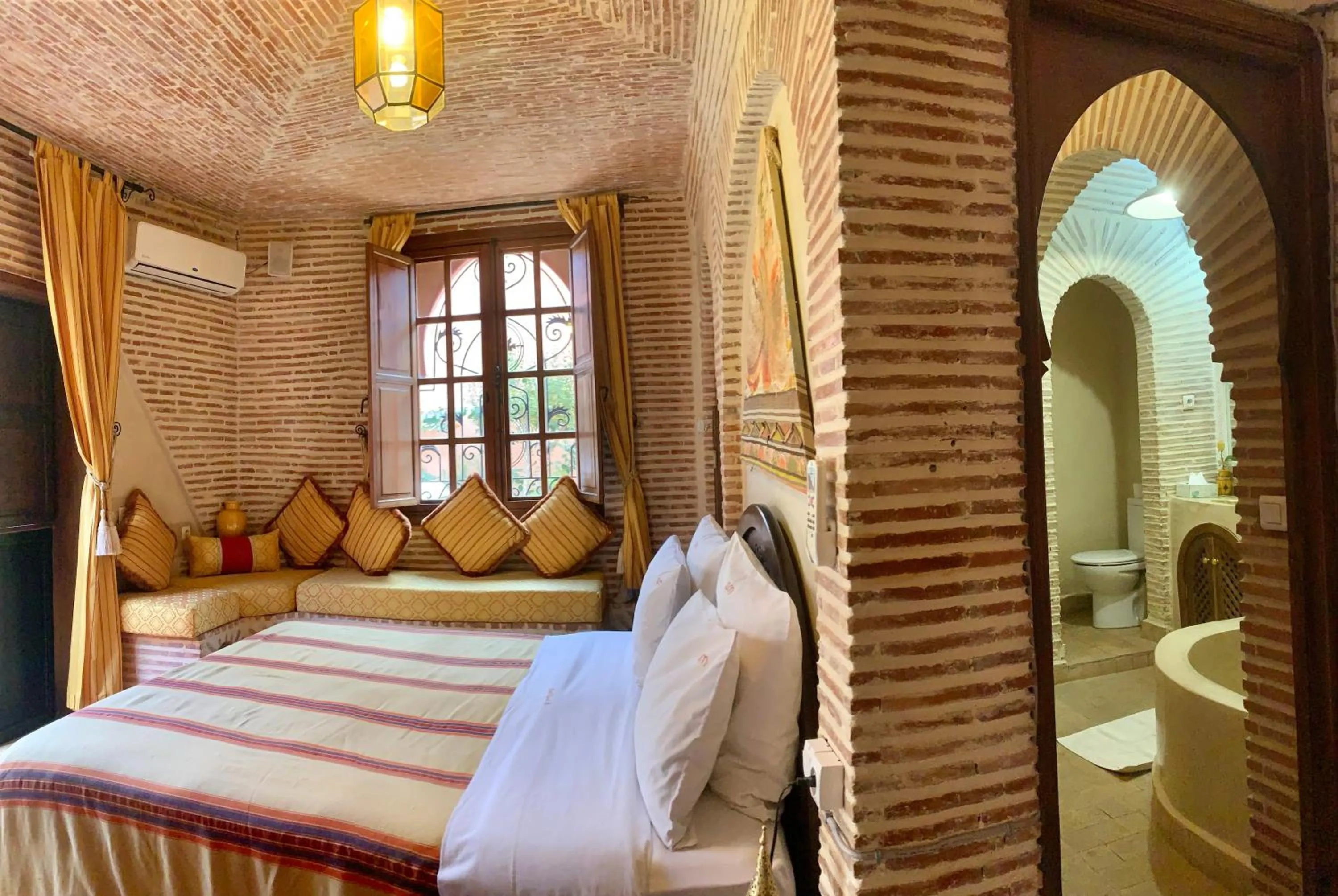 Bed in Riad Mazal