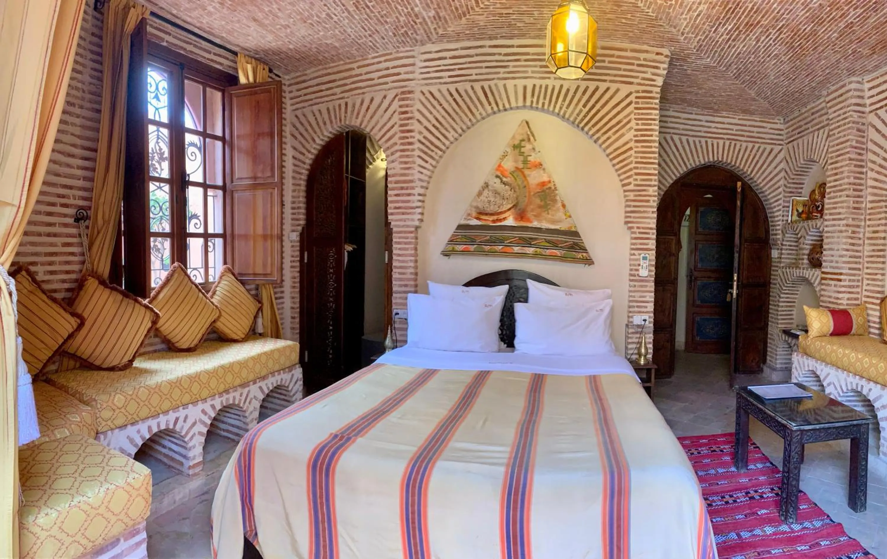 Bed in Riad Mazal
