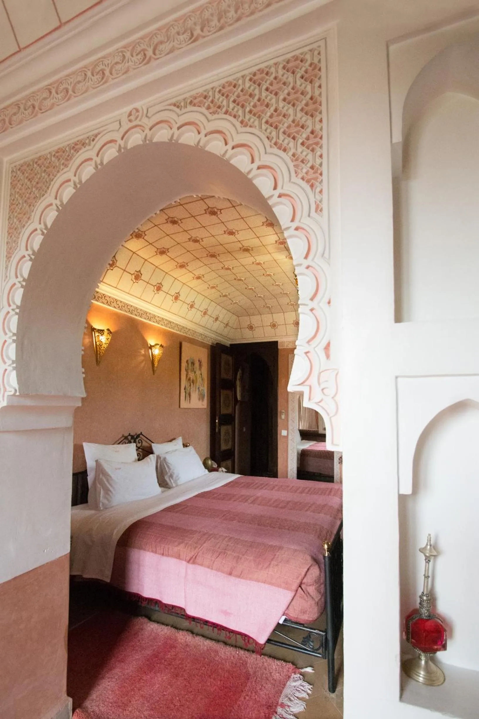 Bed in Riad Mazal