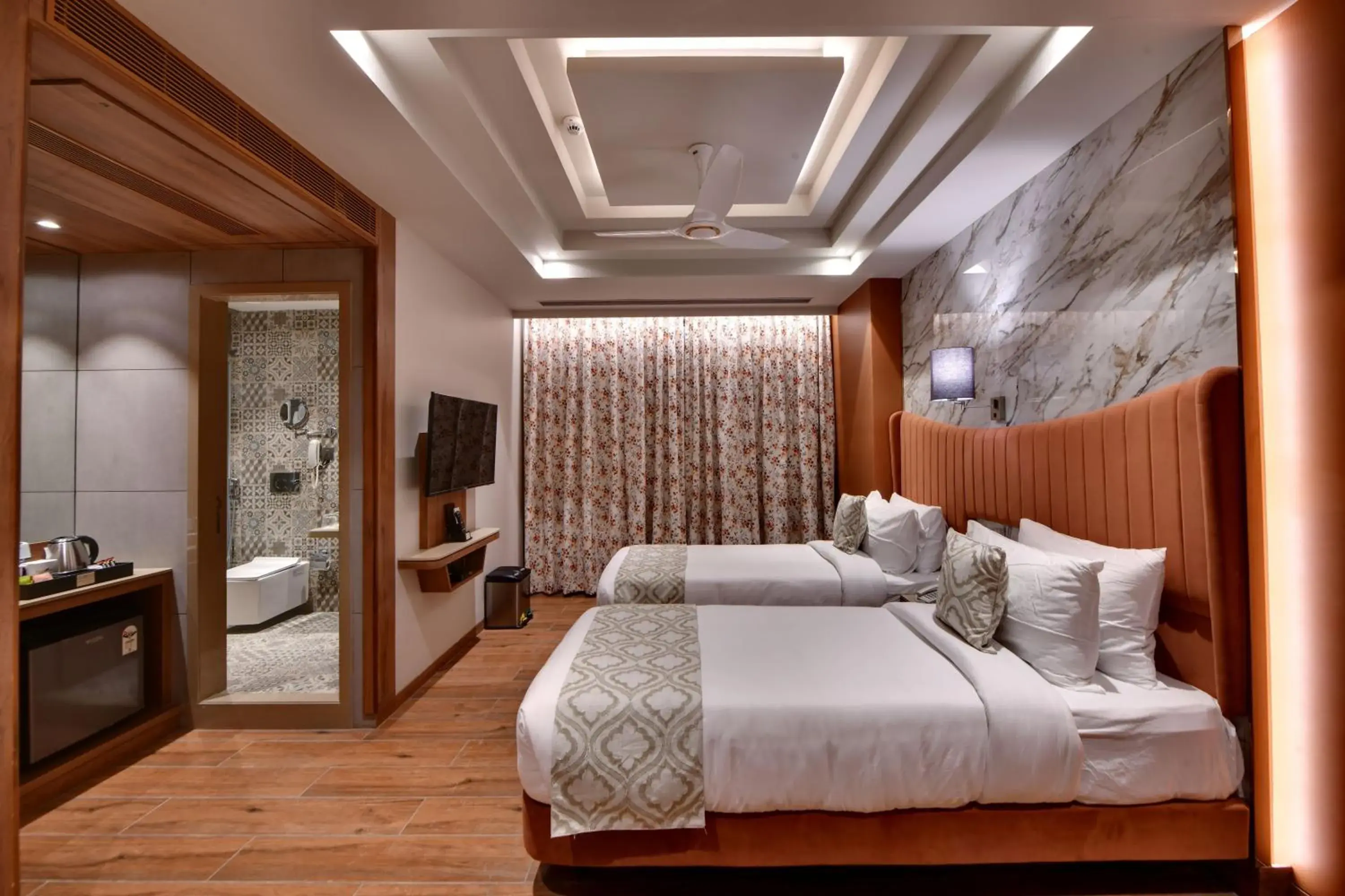 Bed in The Fern Shelter Resort Palghar Bed in The Fern Shelter Resort Palghar