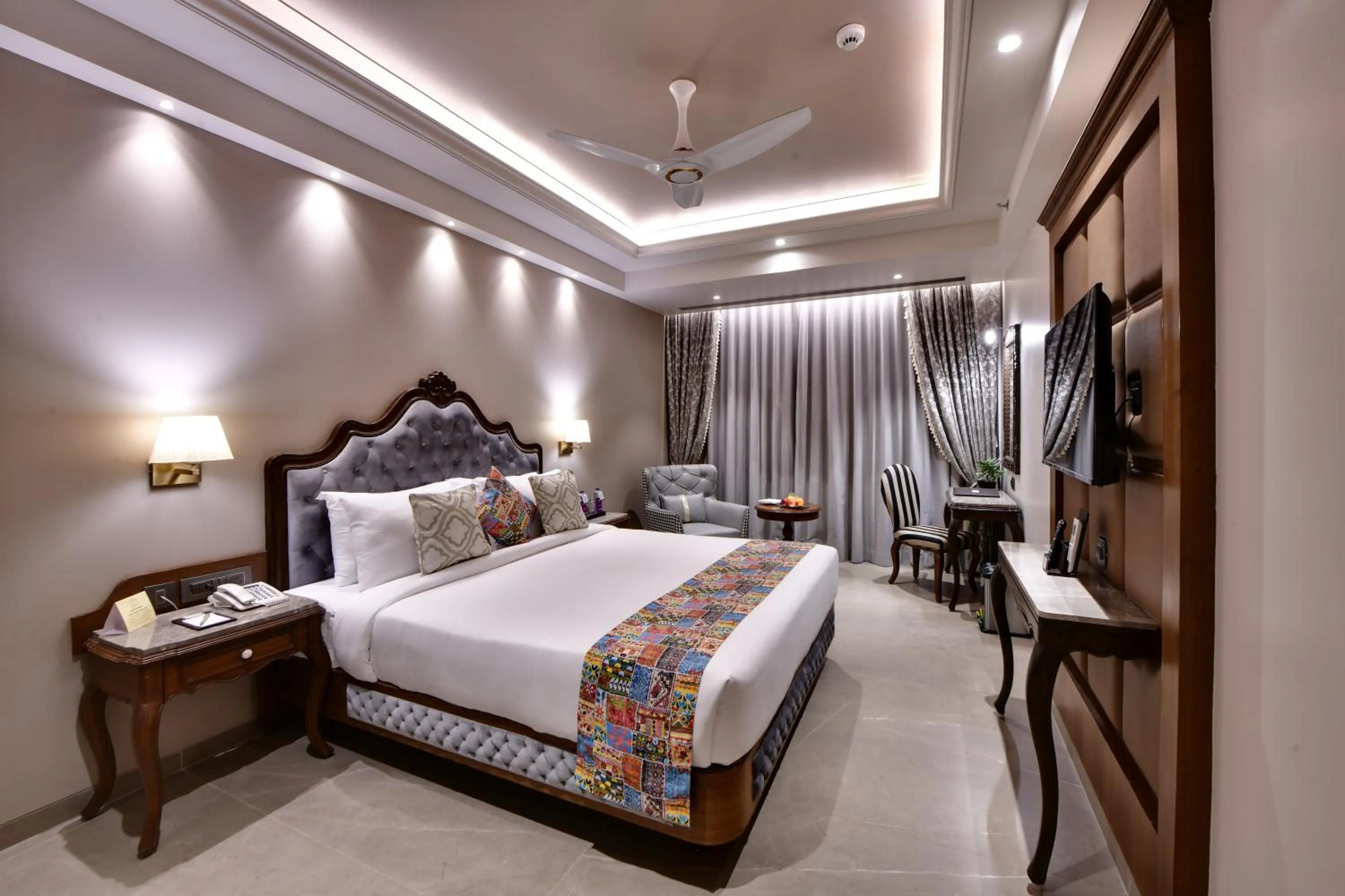 Bedroom, Bed in The Fern Shelter Resort Palghar