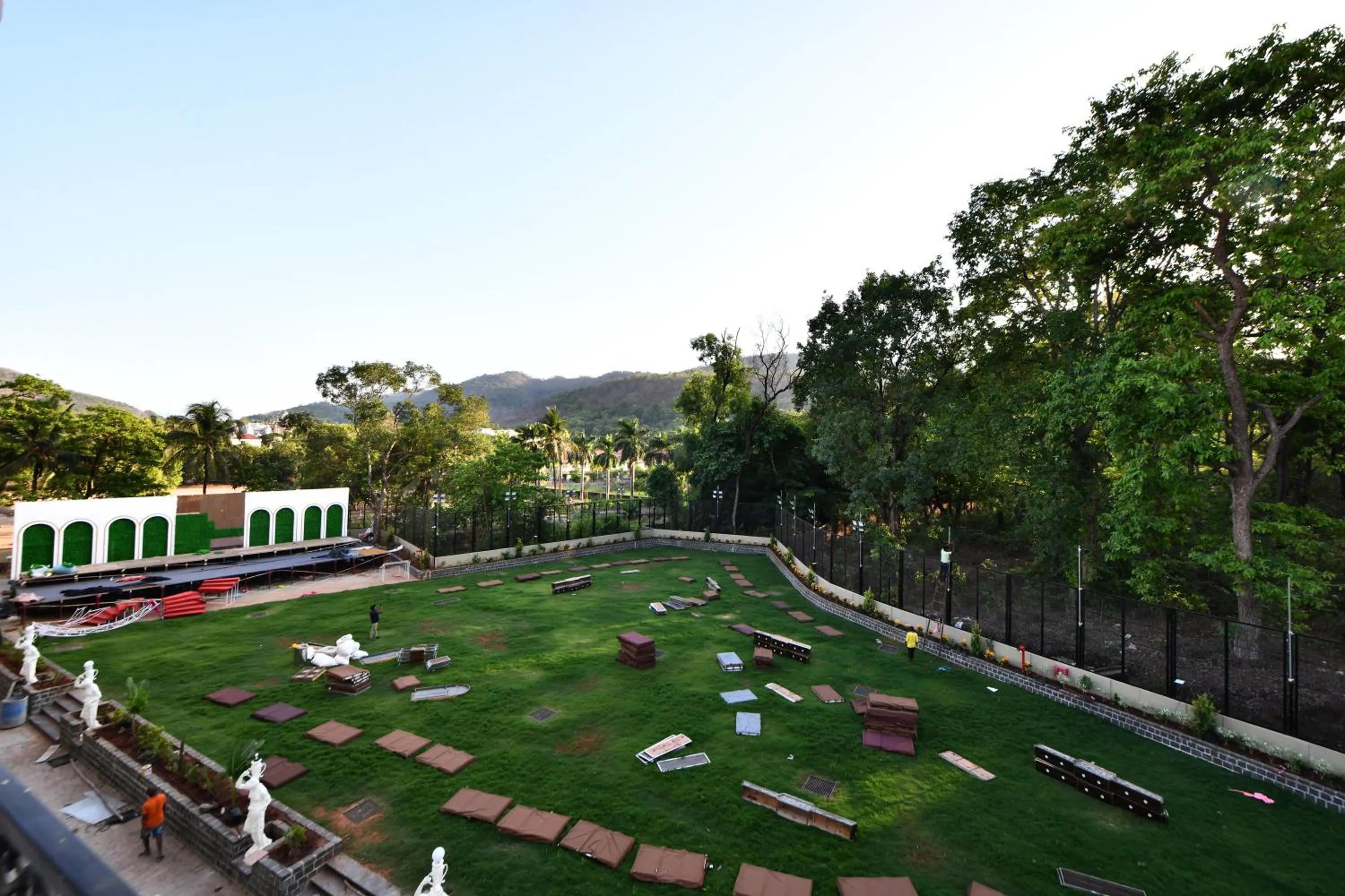 Inner courtyard view in The Fern Shelter Resort Palghar