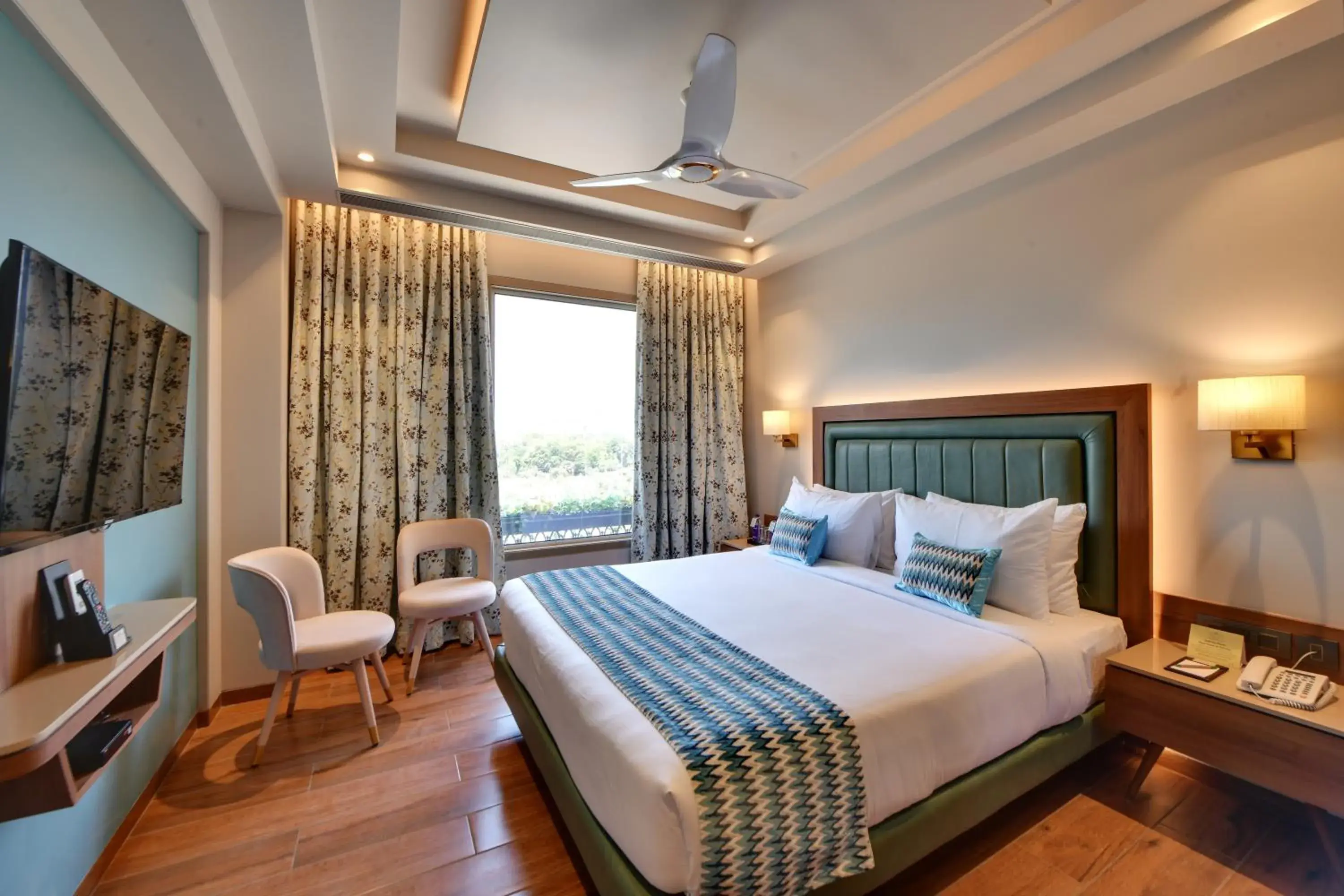 View (from property/room), Bed in The Fern Shelter Resort Palghar View (from property/room), Bed in The Fern Shelter Resort Palghar