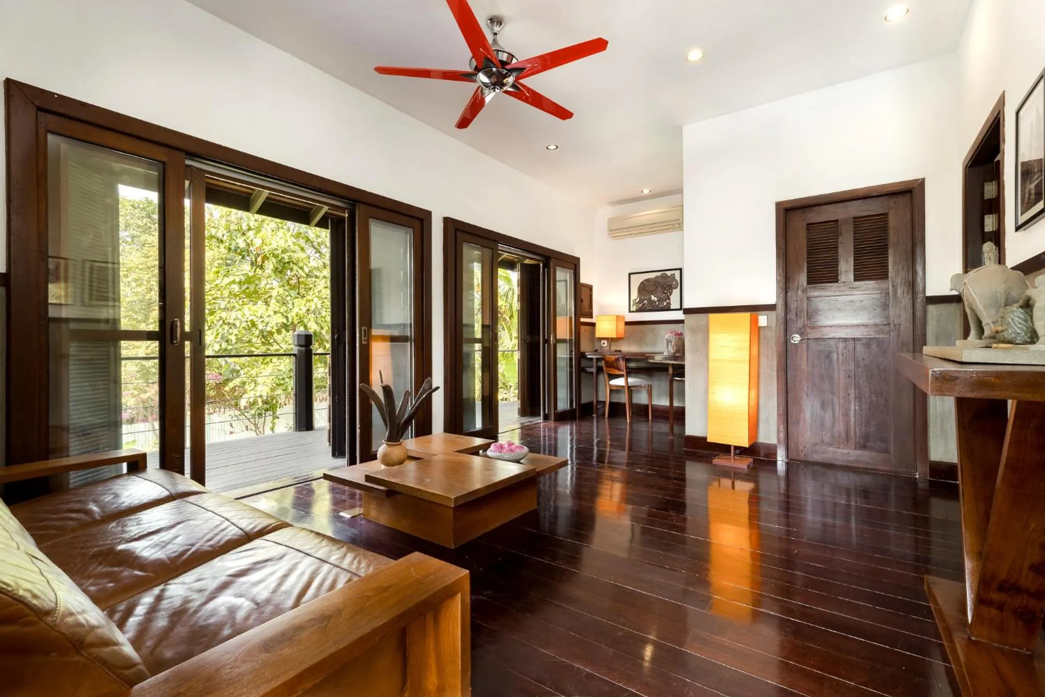 Living room in SOK VILLA by Angkorstays