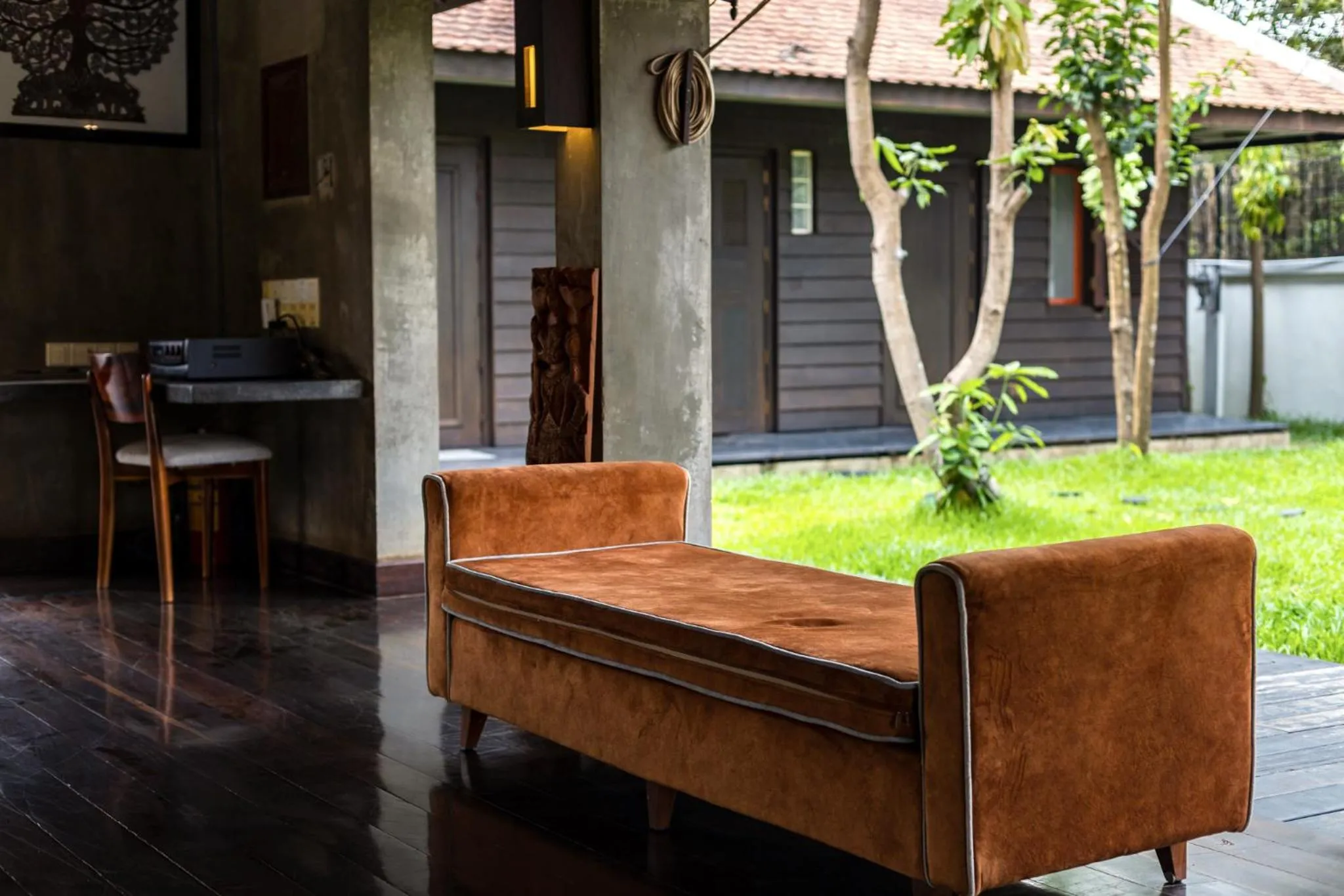 Living room in SOK VILLA by Angkorstays