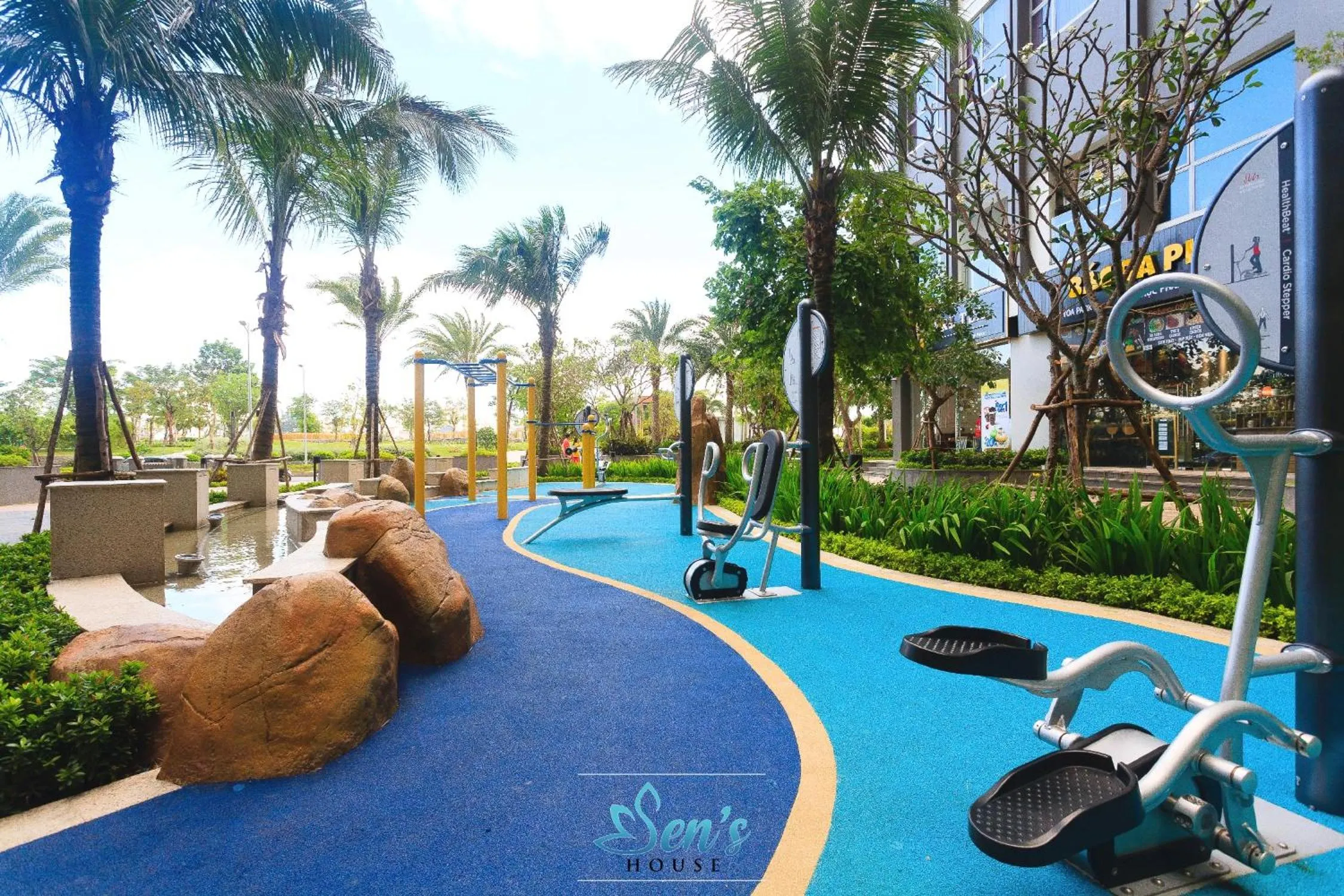 Children play ground in Sens House Saigon - Serviced Apartments in Vinhomes Central Park