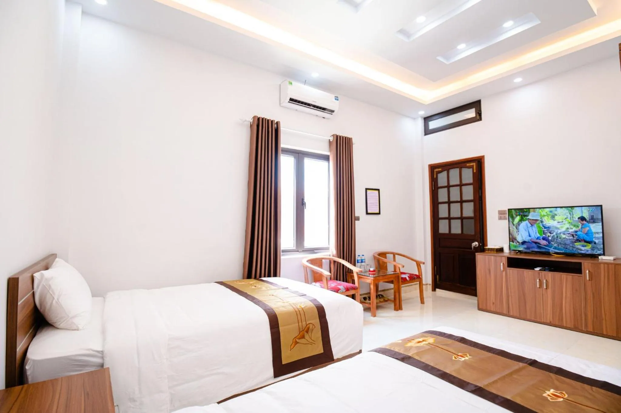 Bed in Hồng Ngọc Hotel