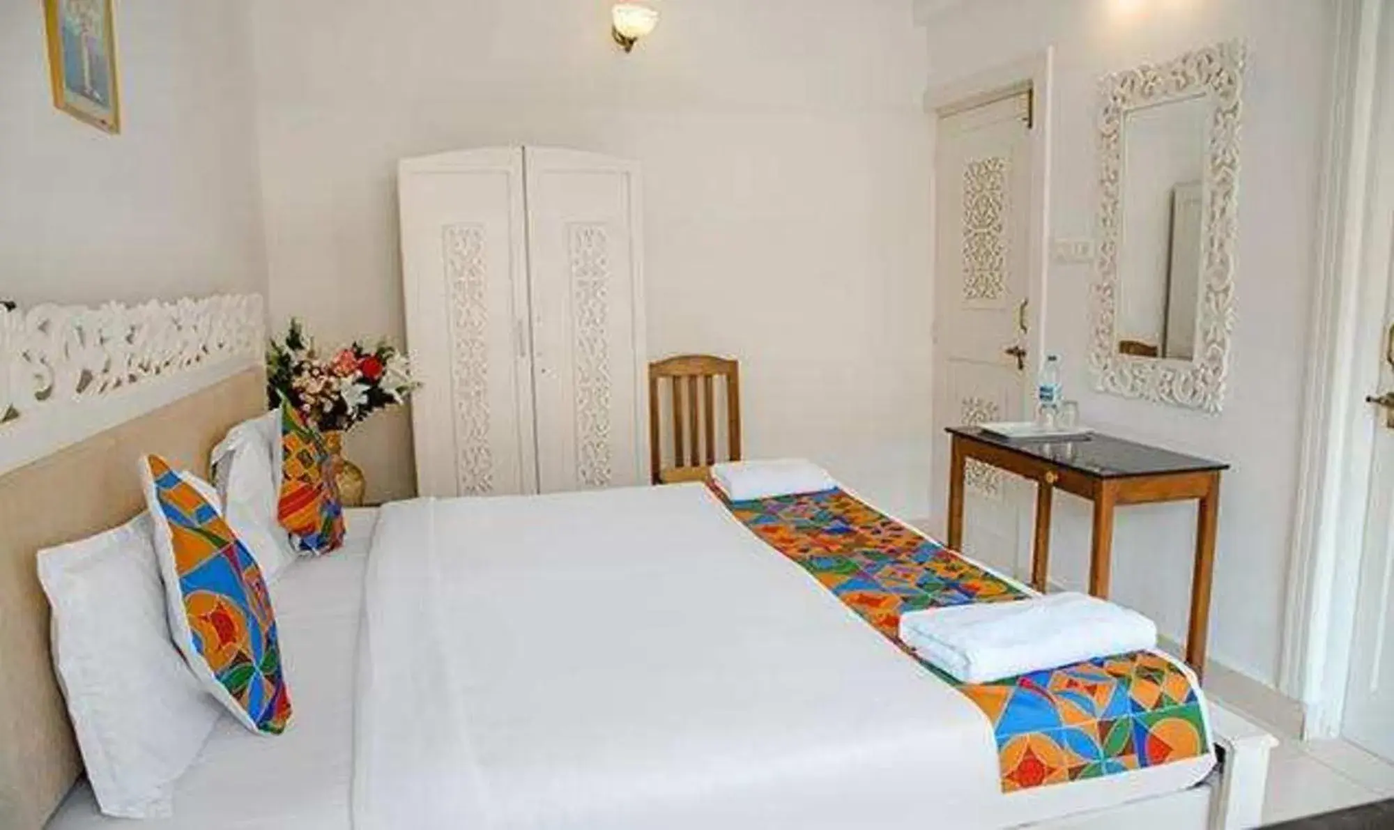 Bed in FabHotel Prime Toro Highland Beach Resort With Pool - 500M From Candolim Beach Bed in FabHotel Prime Toro Highland Beach Resort With Pool - 500M From Candolim Beach