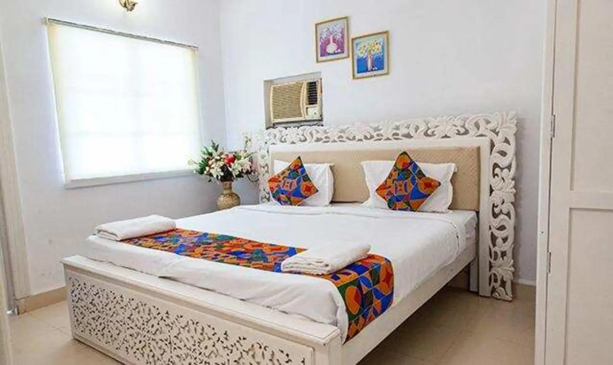 Bed in FabHotel Prime Toro Highland Beach Resort With Pool - 500M From Candolim Beach Bed in FabHotel Prime Toro Highland Beach Resort With Pool - 500M From Candolim Beach