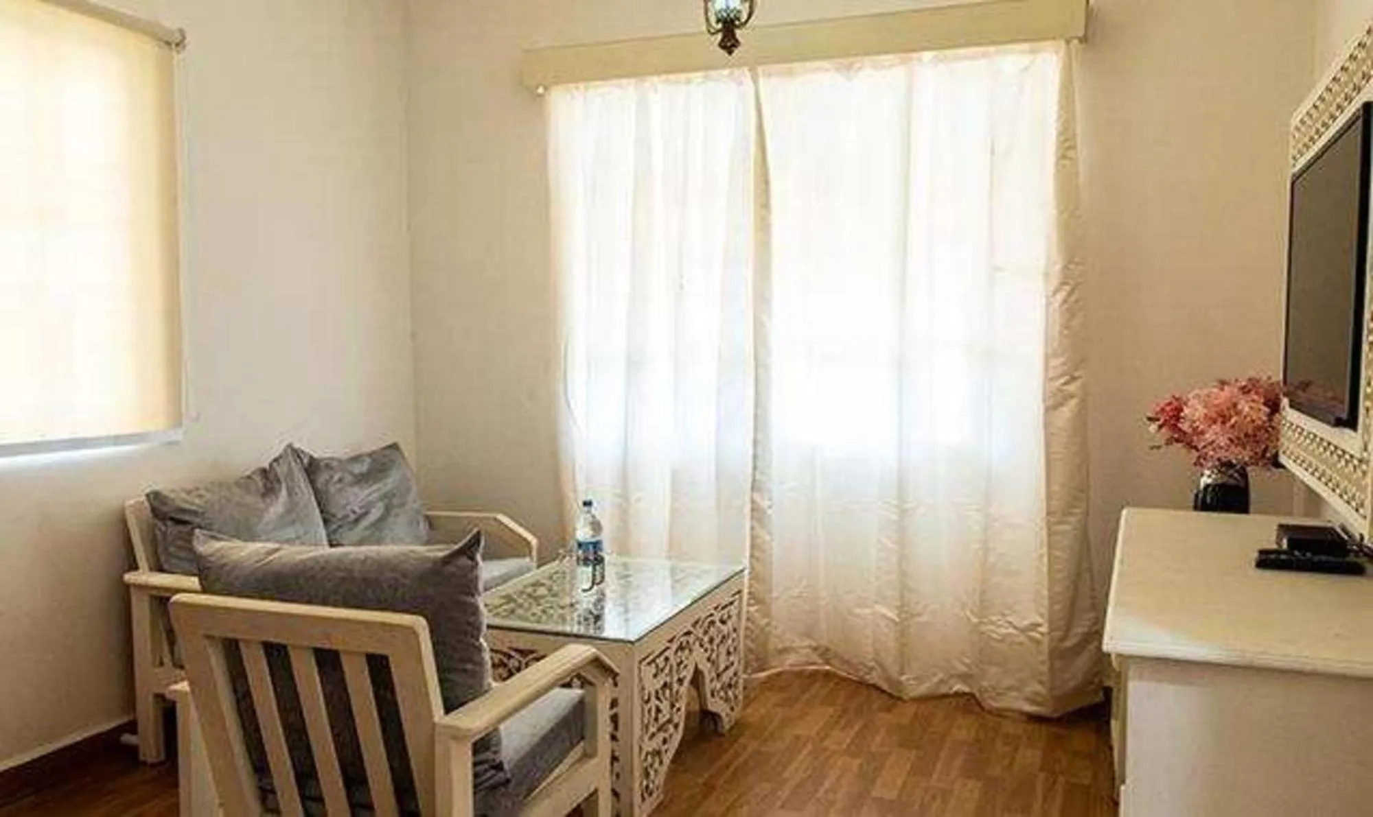 TV and multimedia in Via Toro Highland Beach Resort With Pool - 500M From Candolim Beach