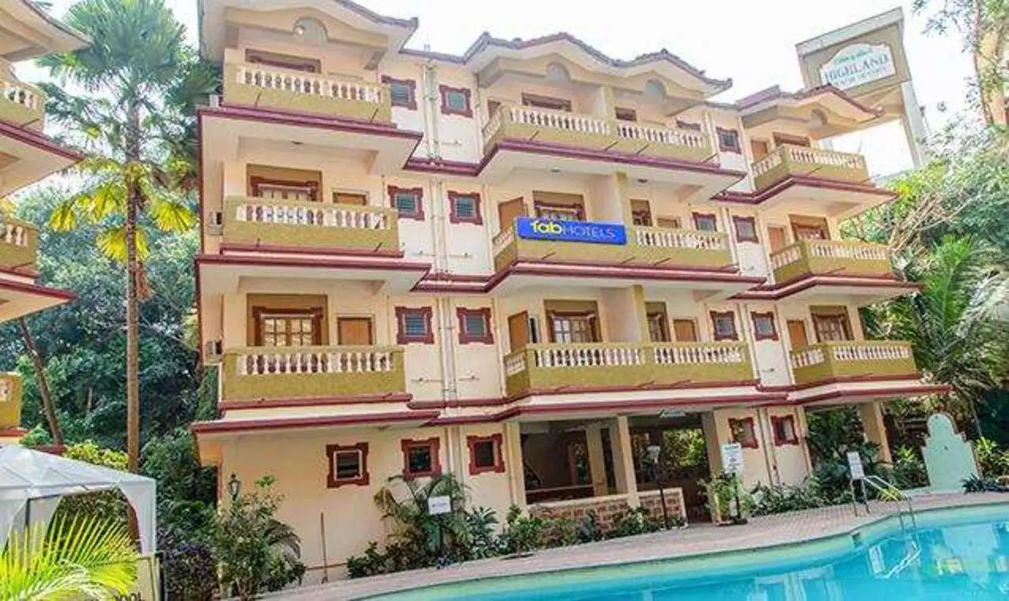 Property building in FabHotel Prime Toro Highland Beach Resort With Pool - 500M From Candolim Beach Property building in FabHotel Prime Toro Highland Beach Resort With Pool - 500M From Candolim Beach