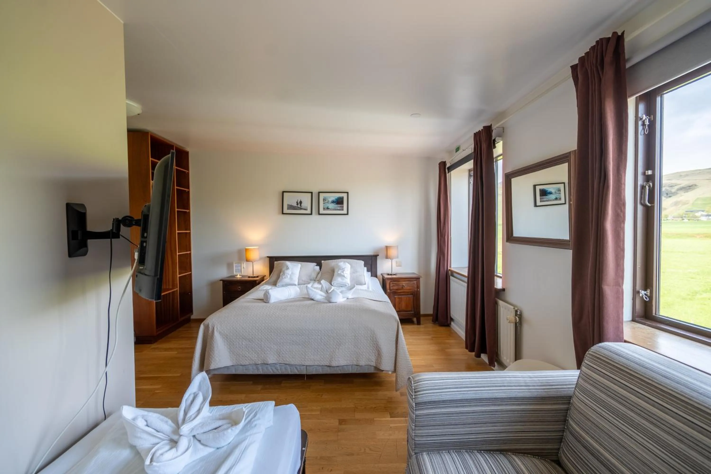 Bed in Hotel Skógá by EJ Hotels