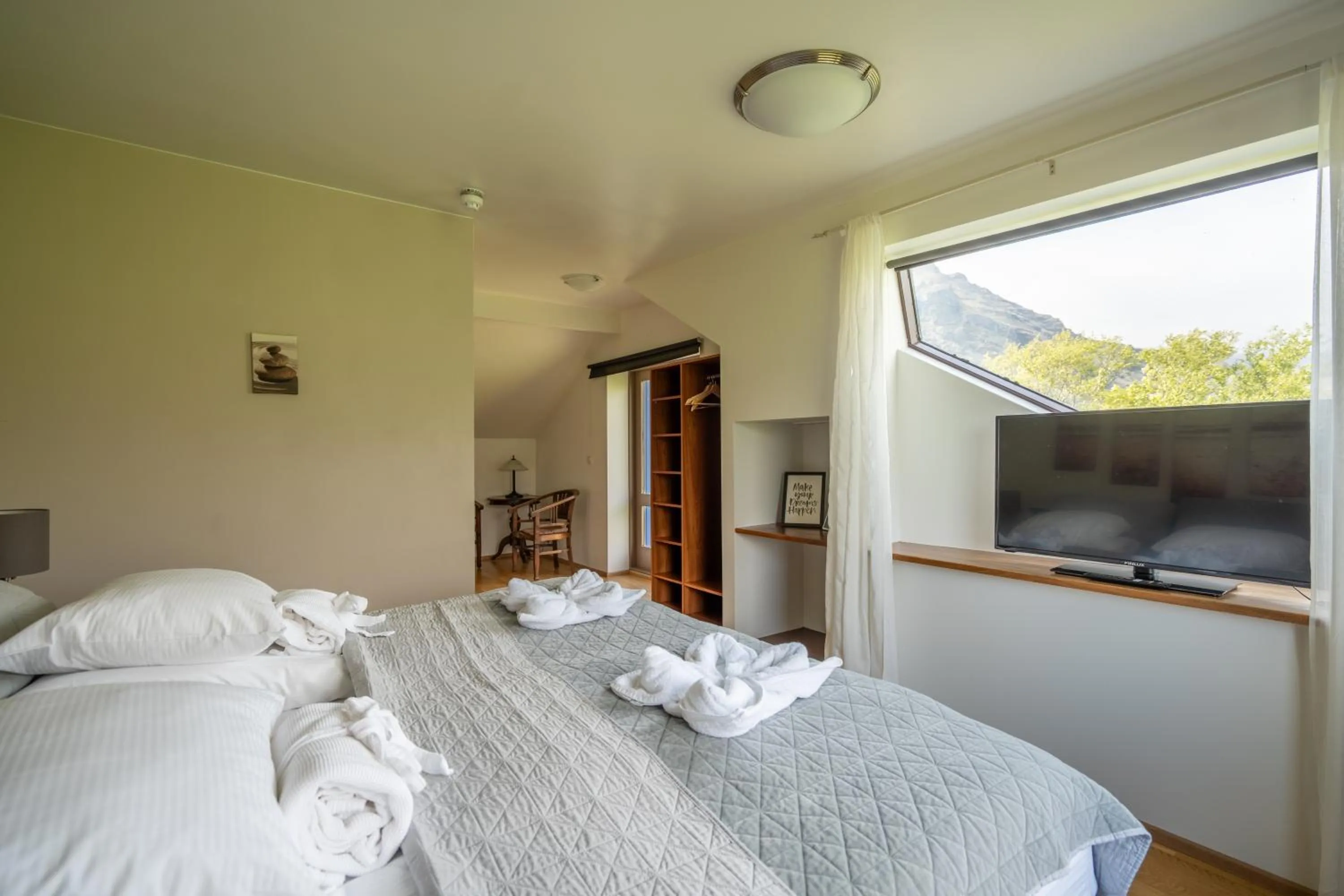 Bed in Hotel Skógá by EJ Hotels