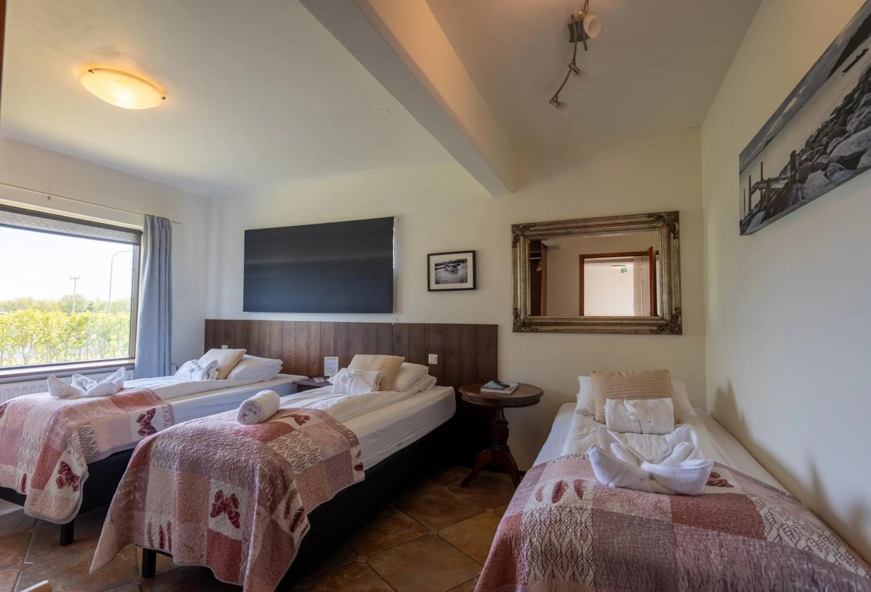 Bed in Hotel Skógá by EJ Hotels