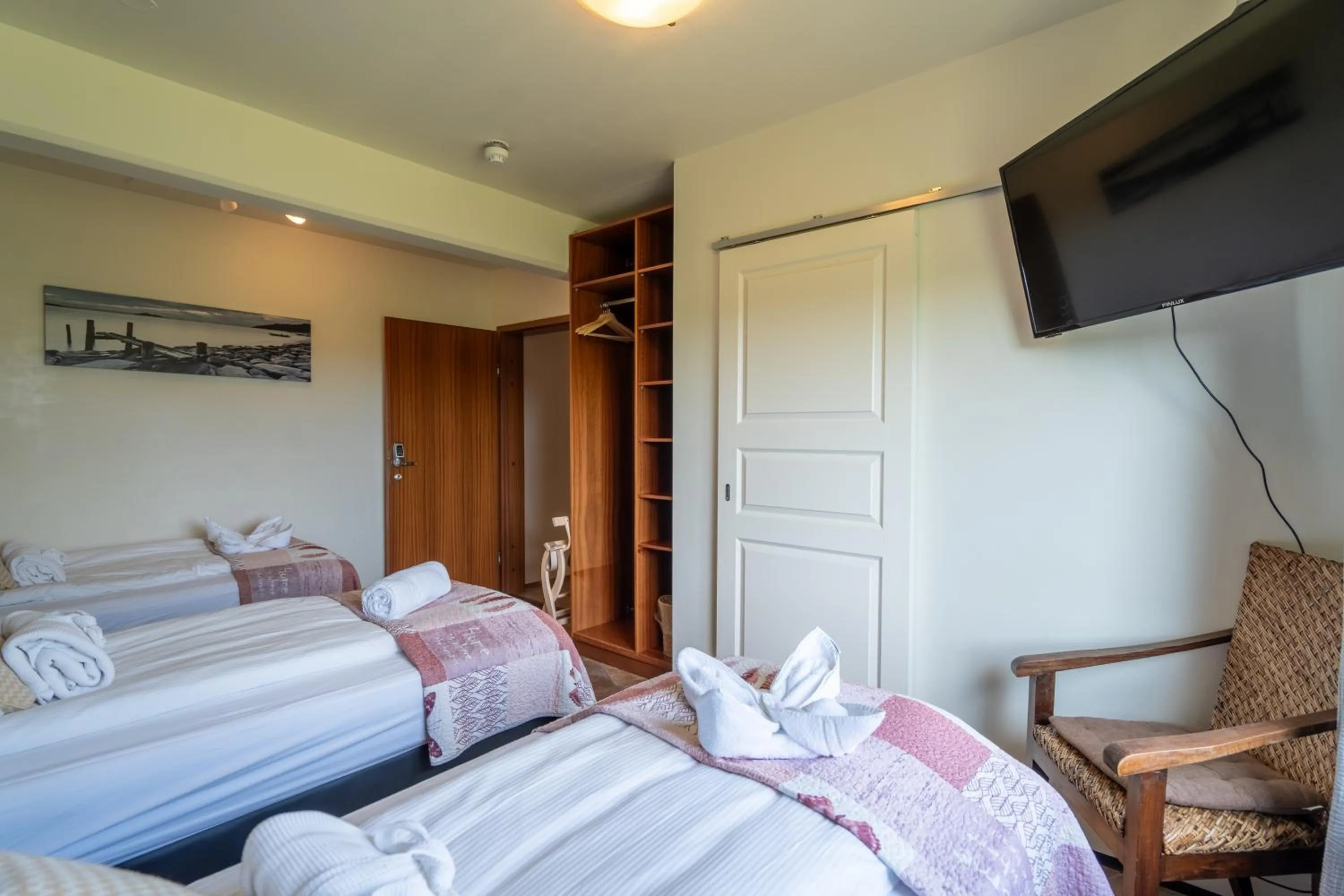 Bed in Hotel Skógá by EJ Hotels