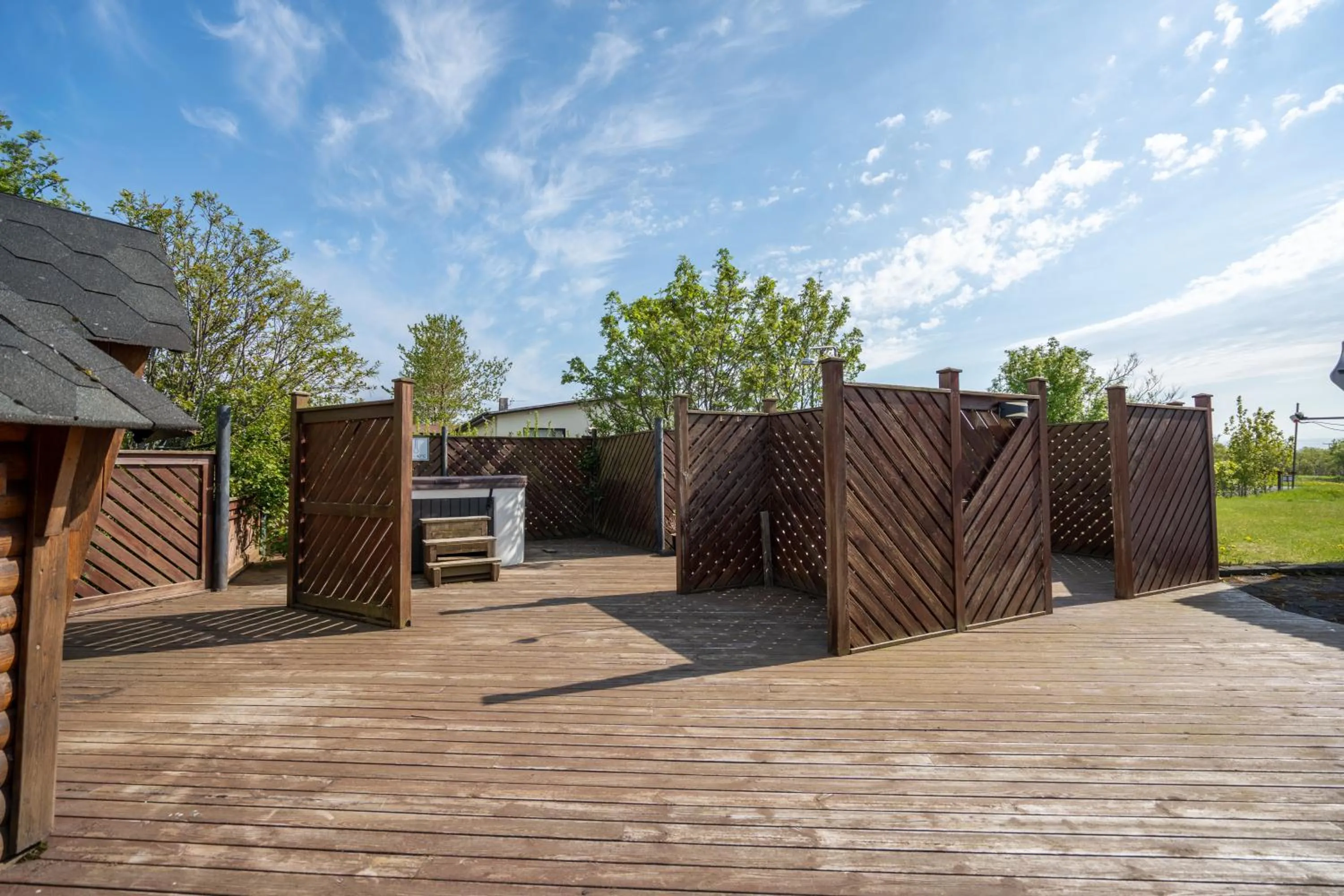 Hot Tub in Hotel Skógá by EJ Hotels