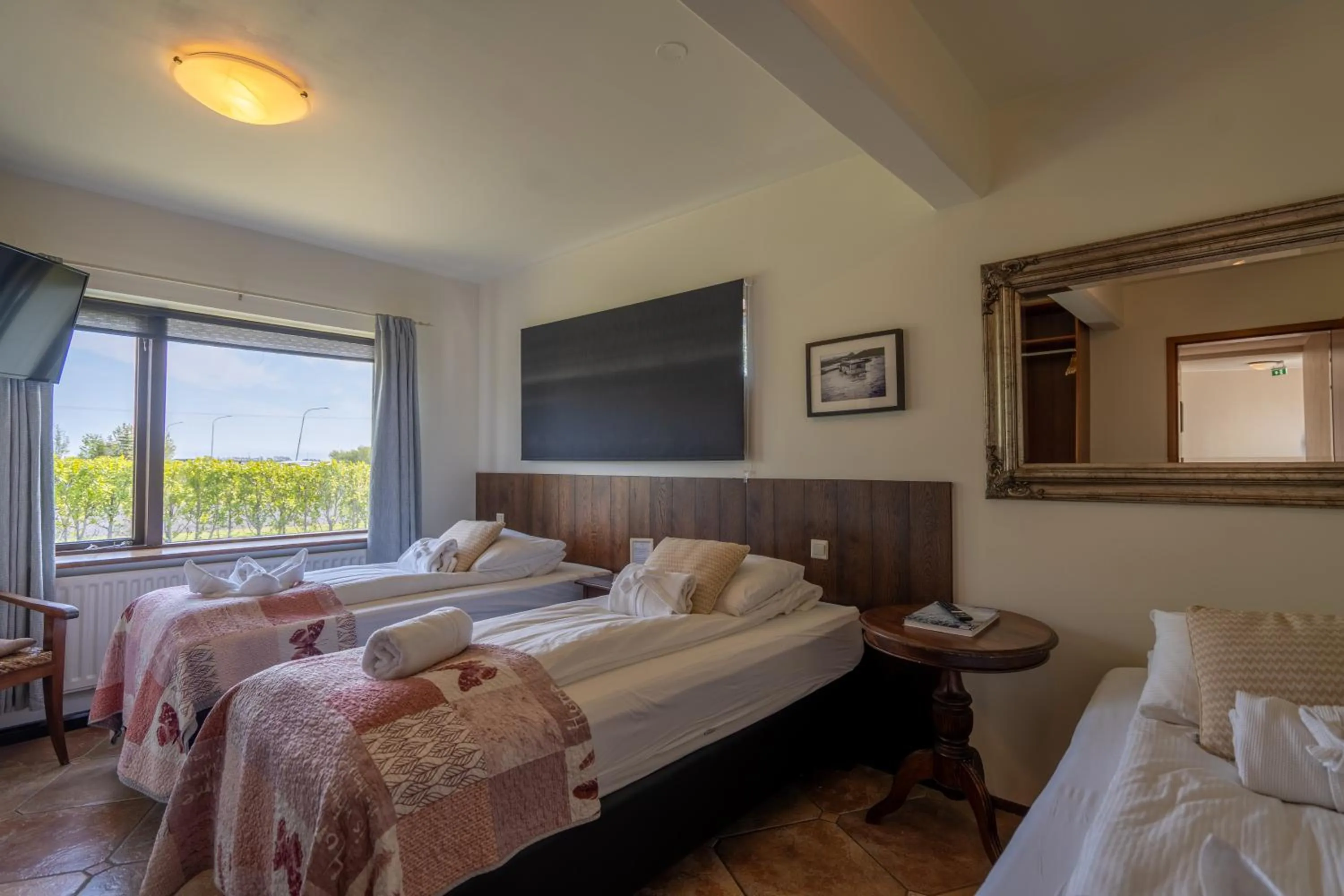 Bed in Hotel Skógá by EJ Hotels