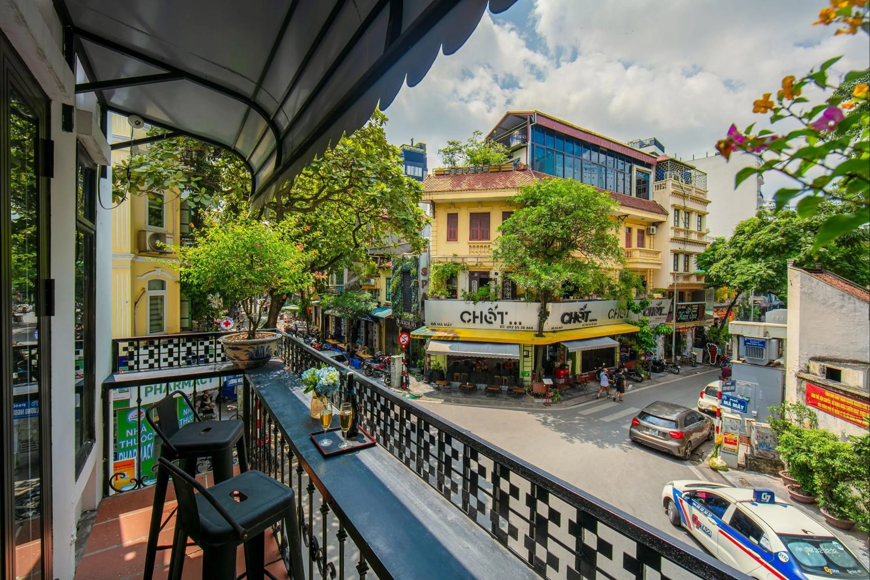 Balcony/Terrace in TrangTrang Classy Hotel