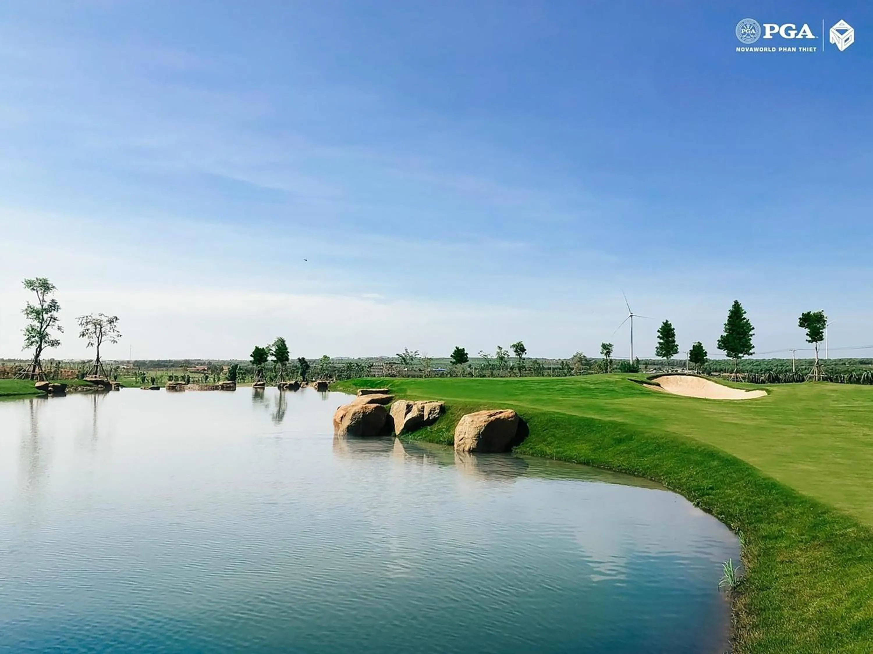 Golfcourse in Novaworld Villas