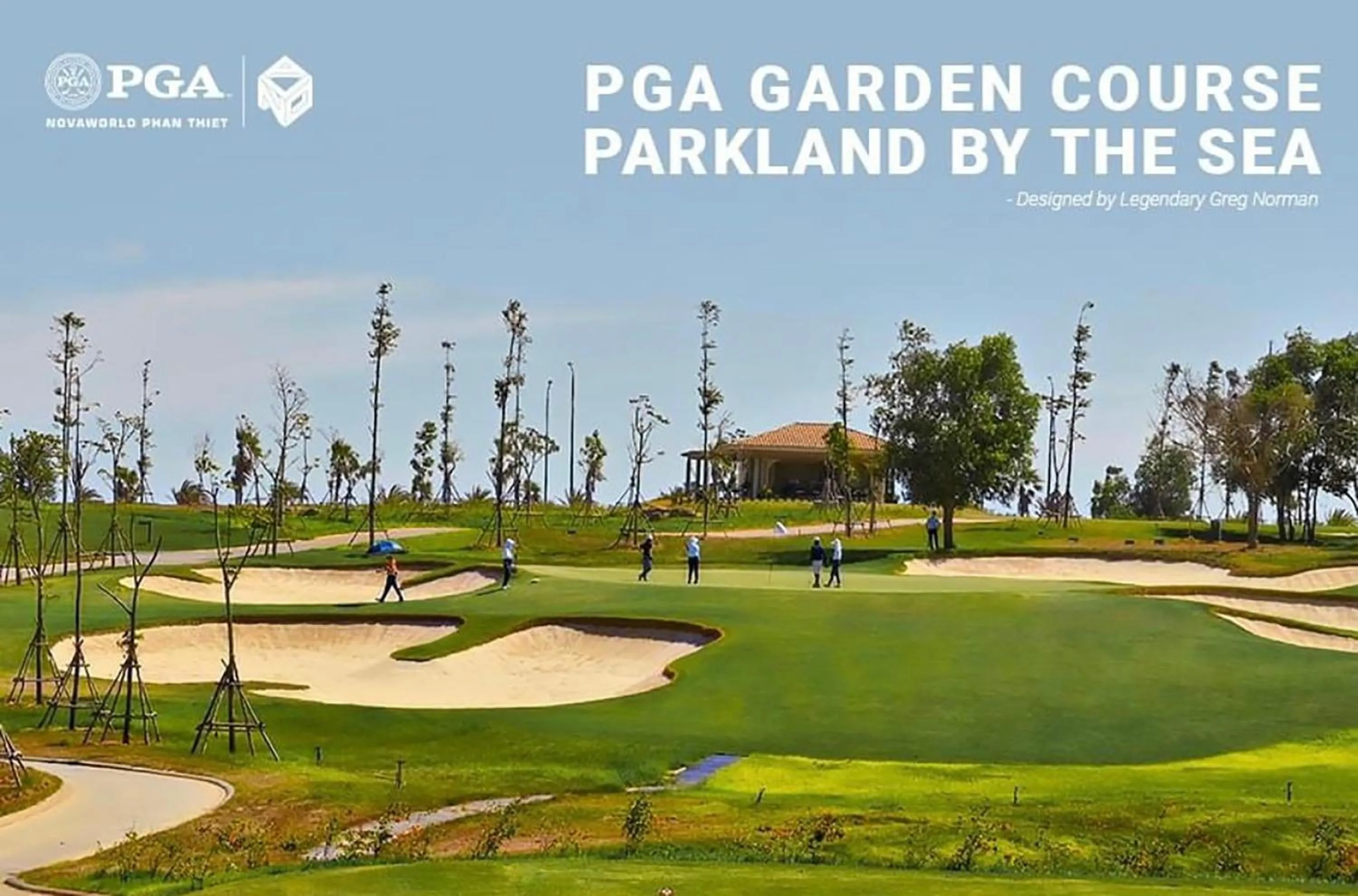 Golfcourse in Novaworld Villas