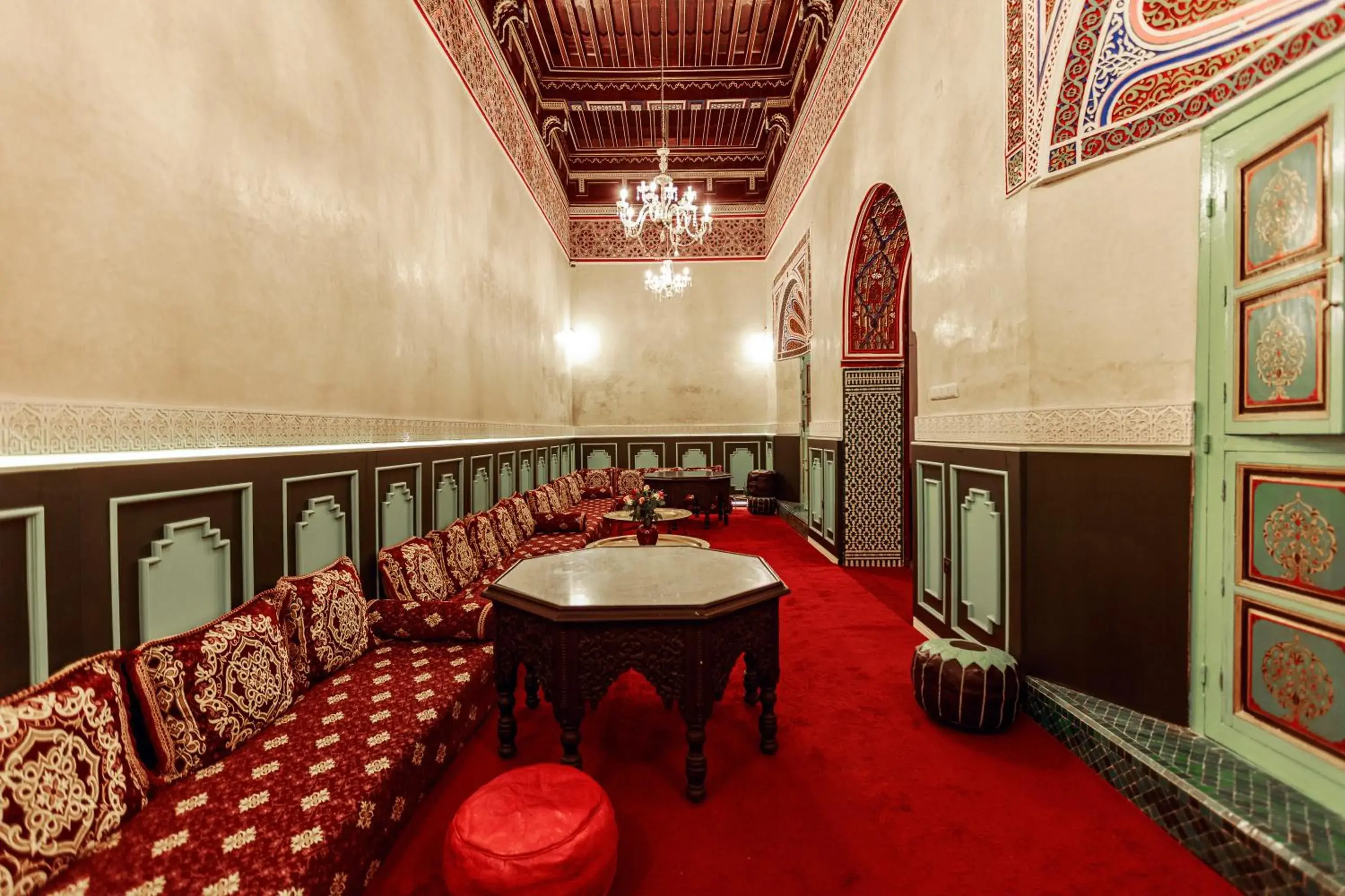 Living room in Riad Catalina Living room in Riad Catalina