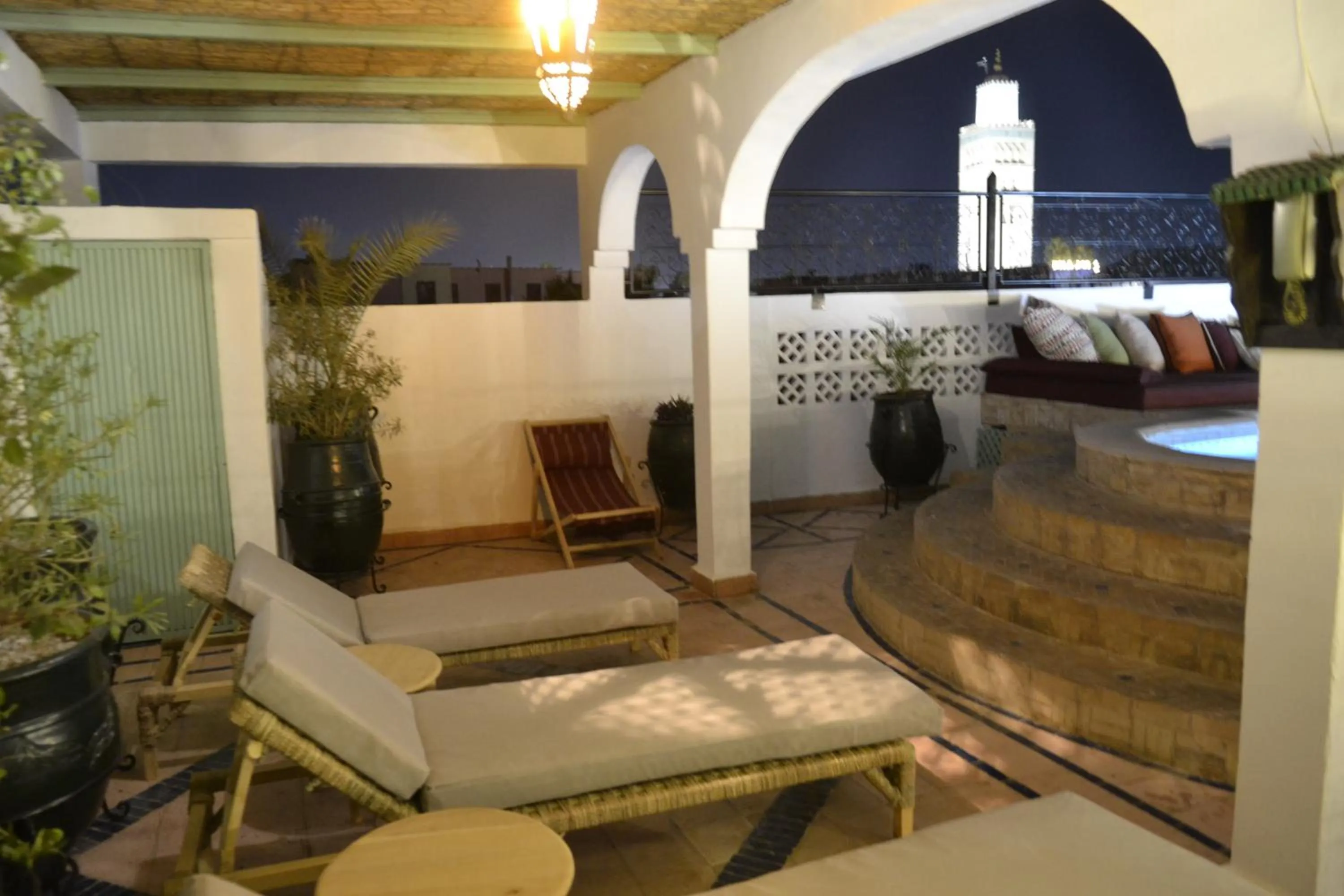 Patio in Riad Catalina