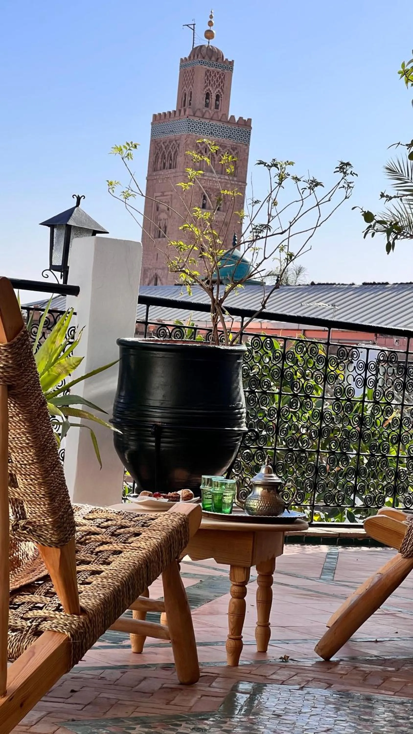 Patio in Riad Catalina