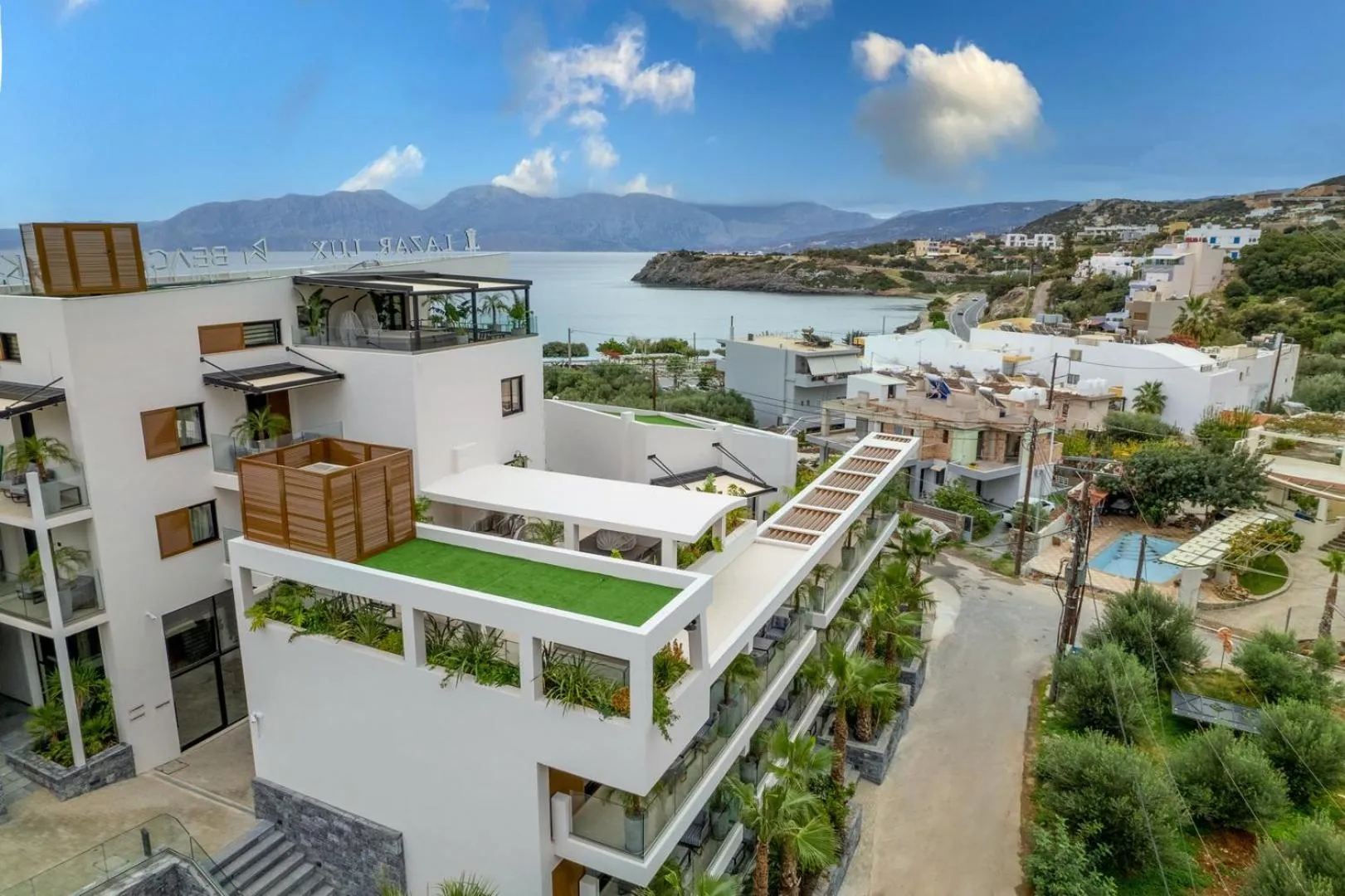 Bird's eye view in Beach Walk Luxury Suites