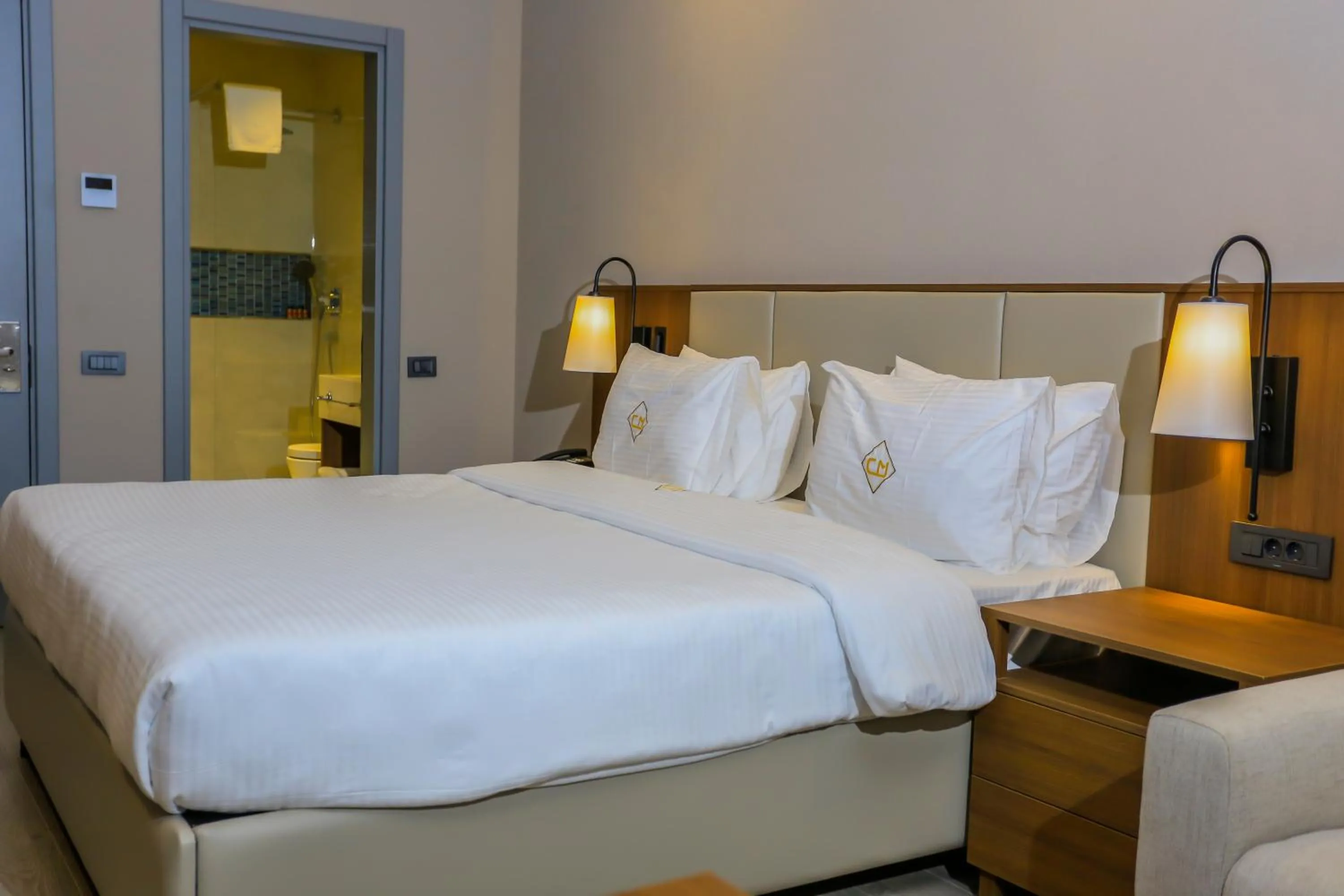 Bed in Citymax Hotel Baku