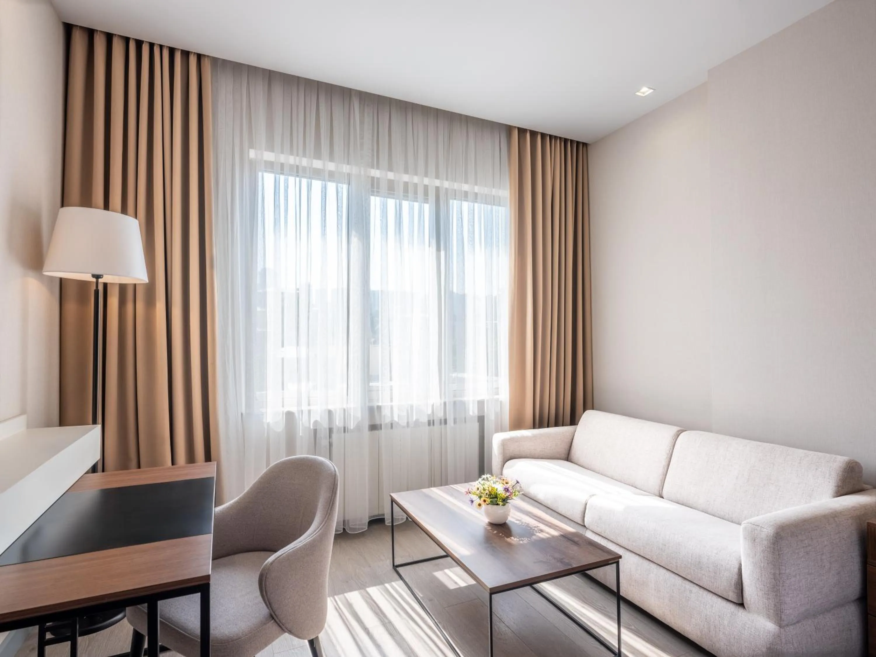 Seating area in CityLife Boutique Hotel