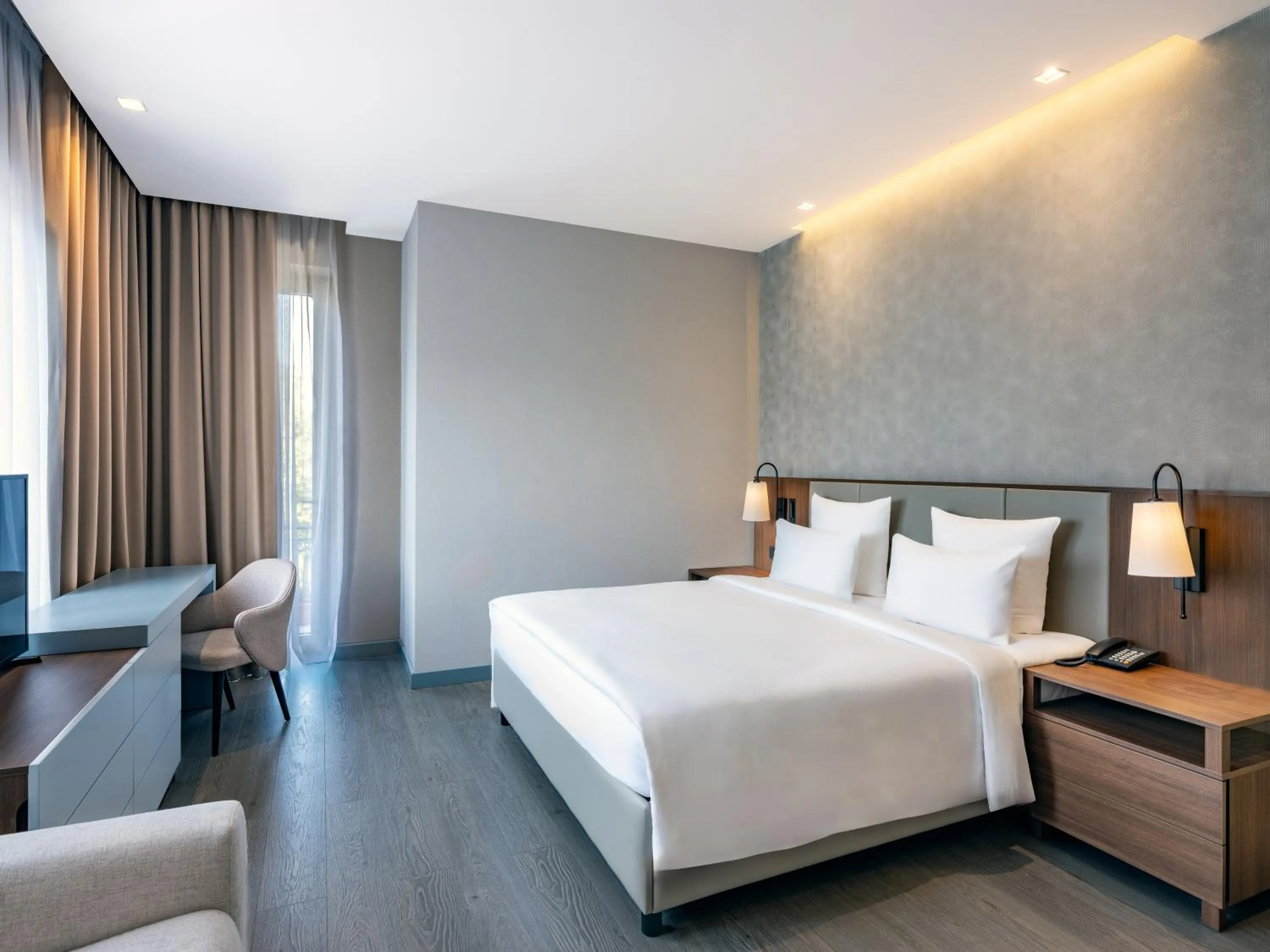 Bed in CityLife Boutique Hotel