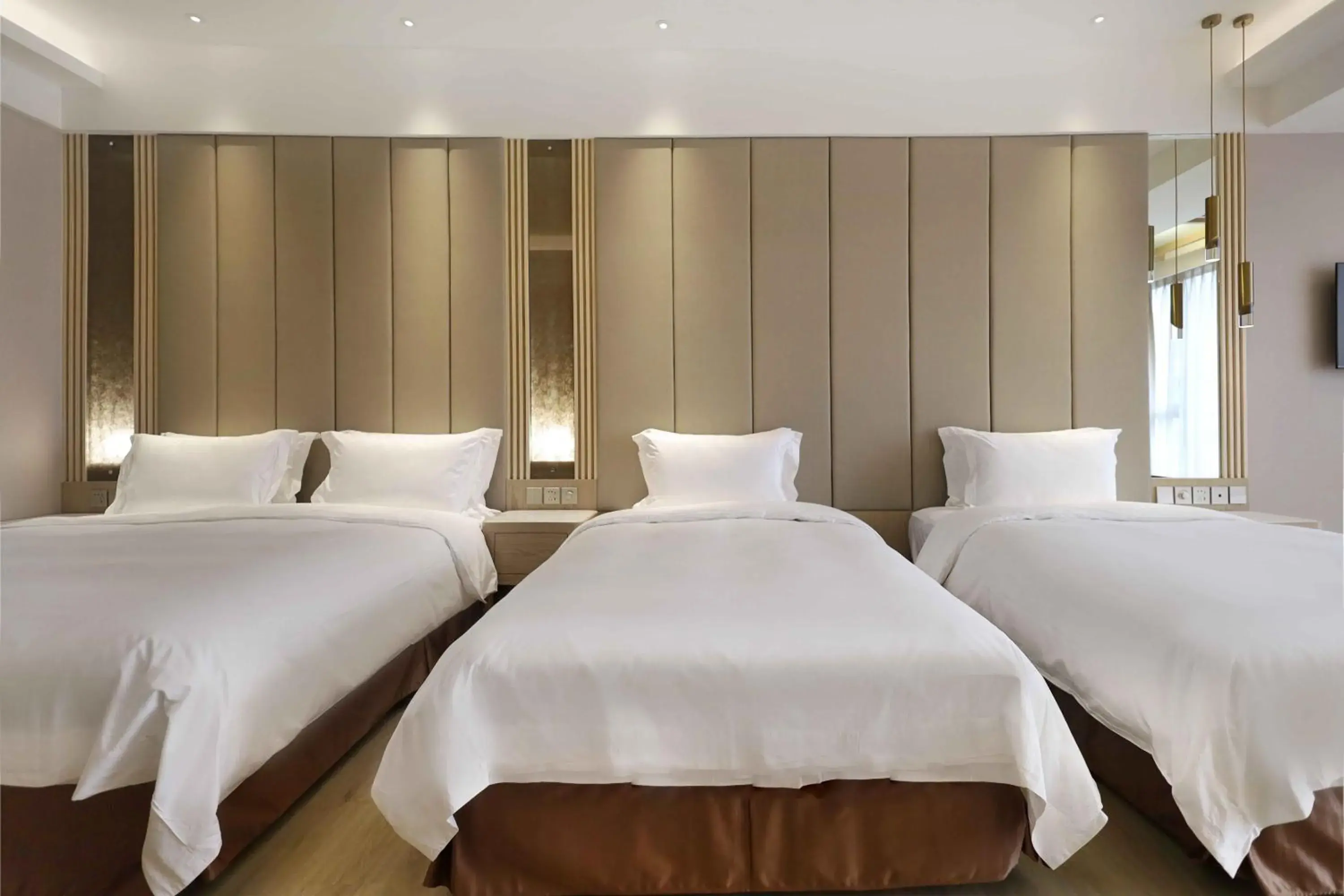 Bed in Gamalan Star Hotel Bed in Gamalan Star Hotel