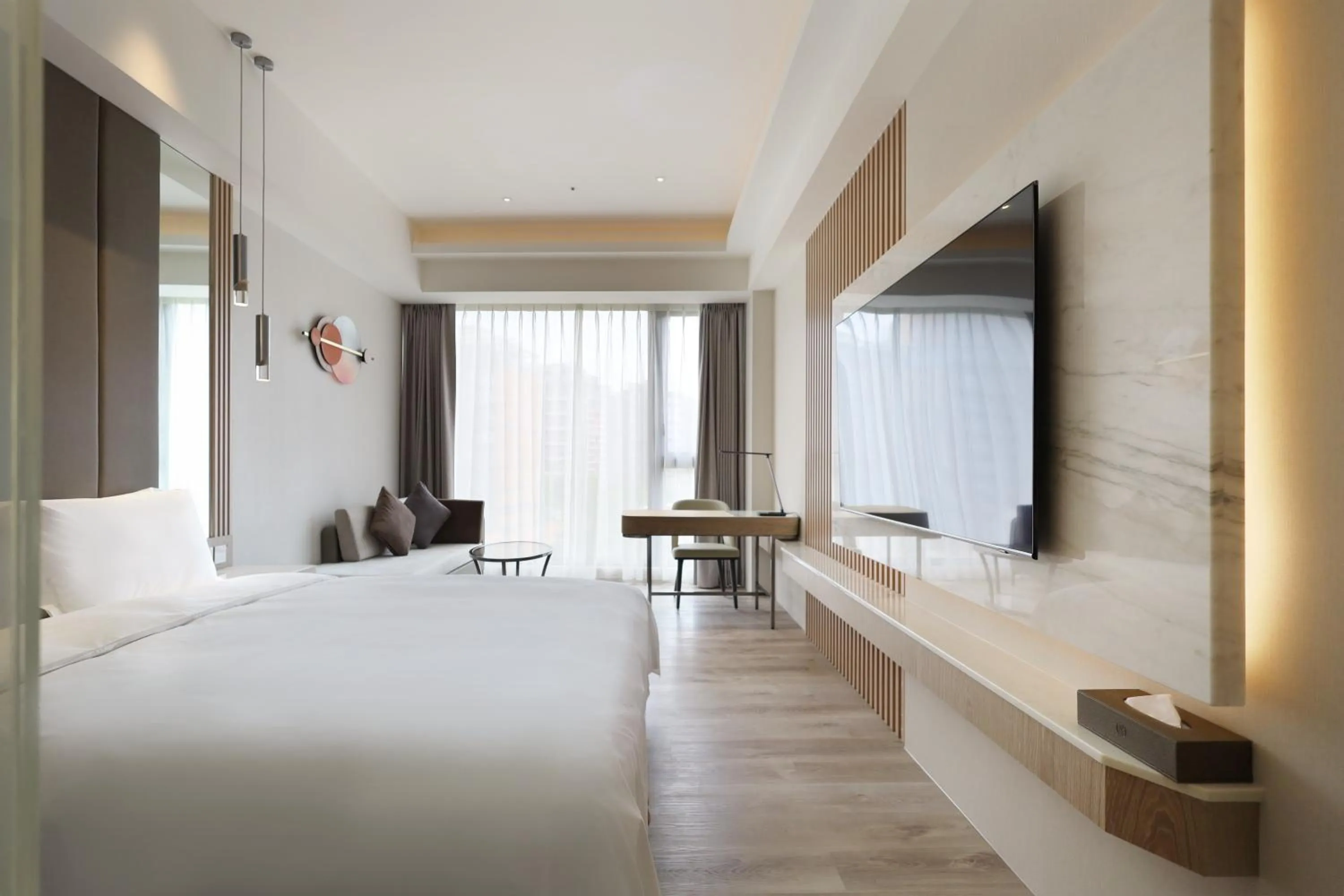 Bed in Gamalan Star Hotel