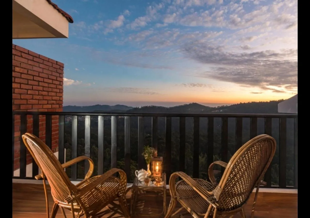 Balcony/Terrace in Sleeping Beauty by Nature Resorts and Stays