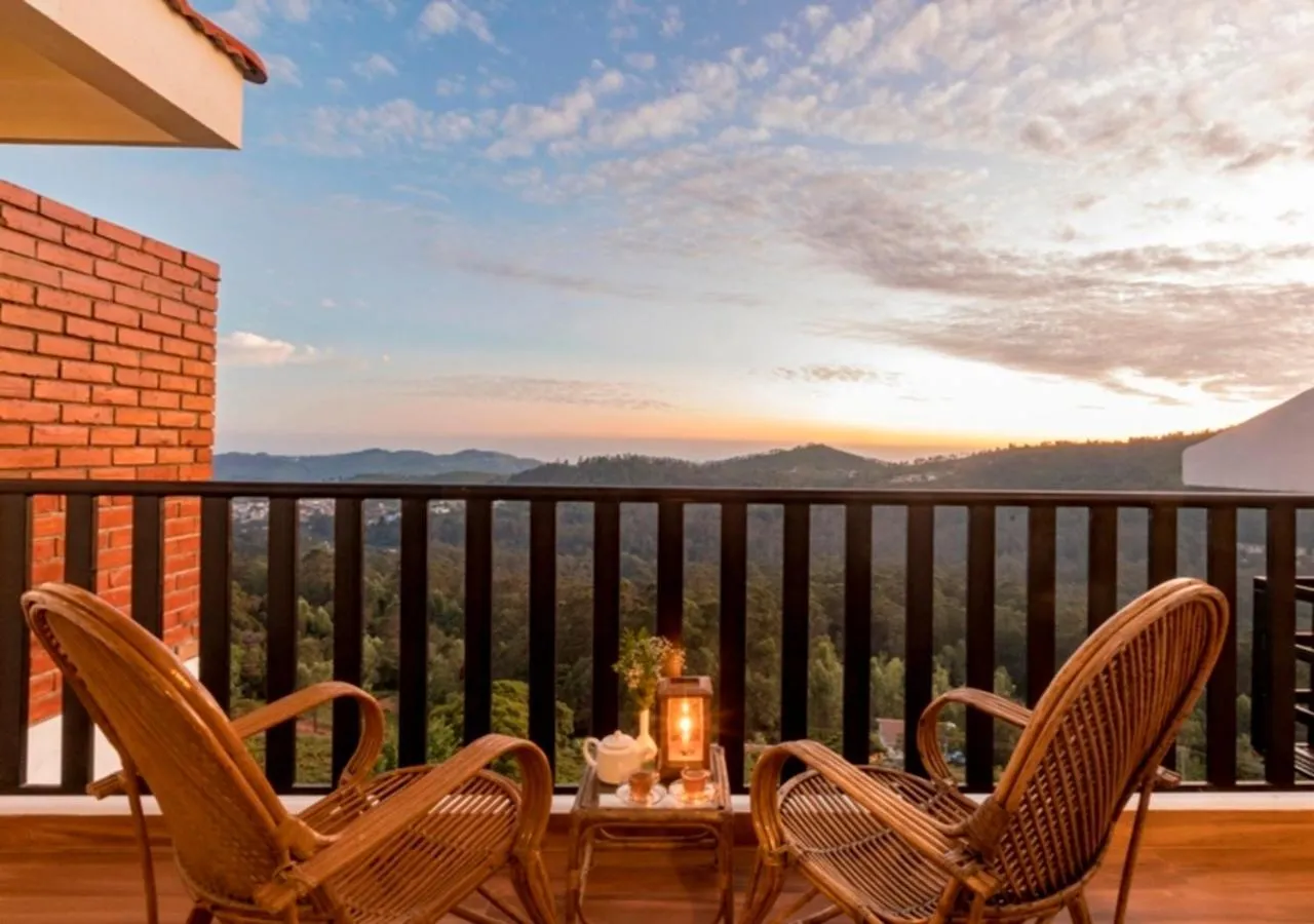 Balcony/Terrace in Sleeping Beauty by Nature Resorts and Stays