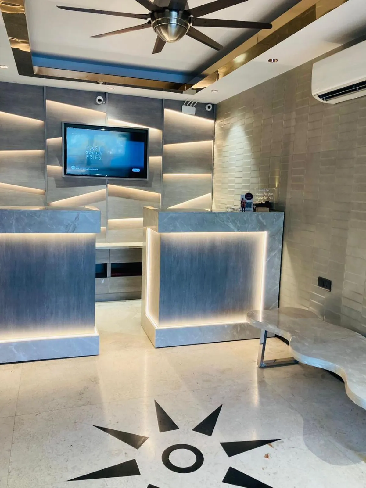 Lobby or reception in Hotel Aman Palace