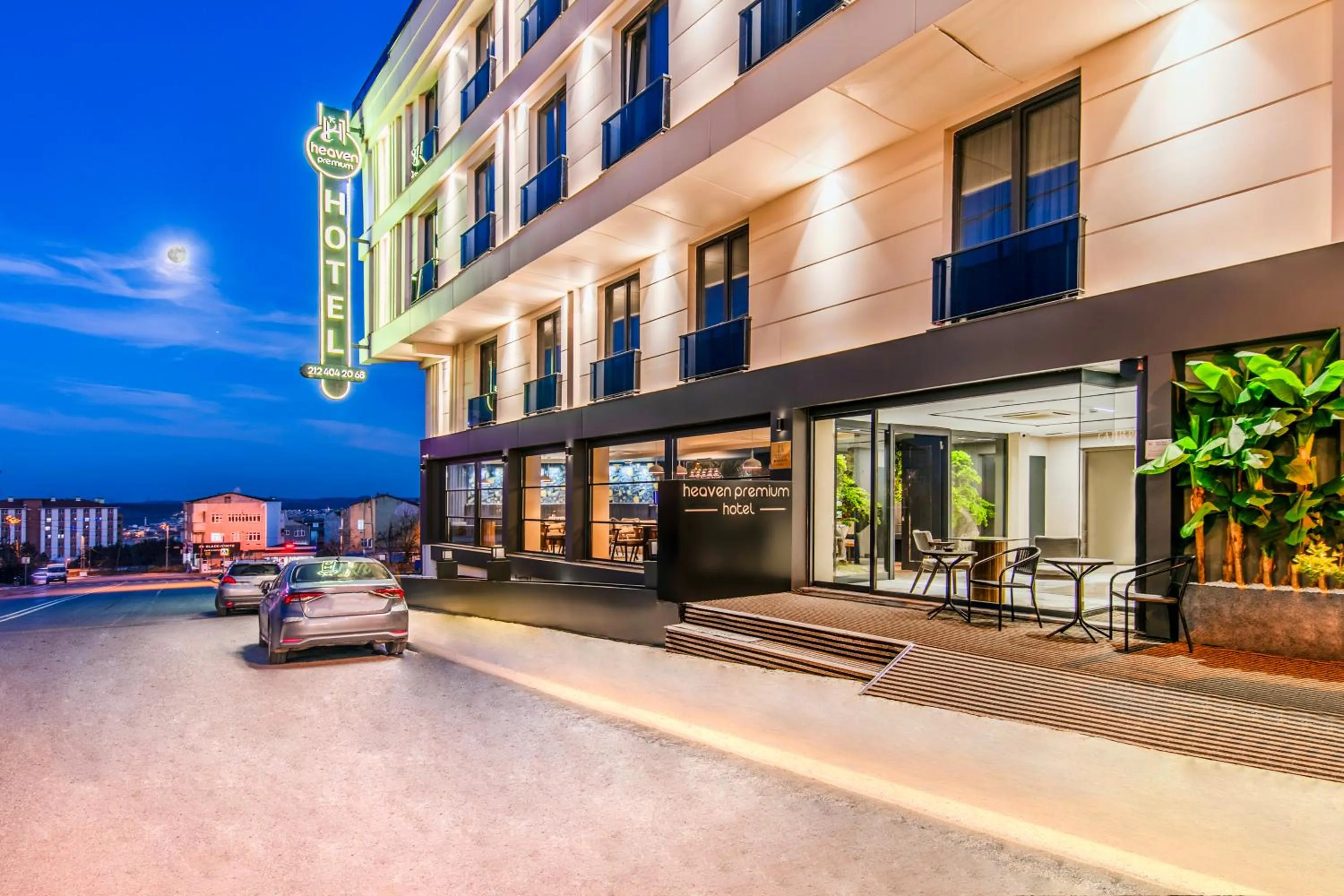 Property building in Heaven Premium Hotel Restaurant & Airport Shuttle