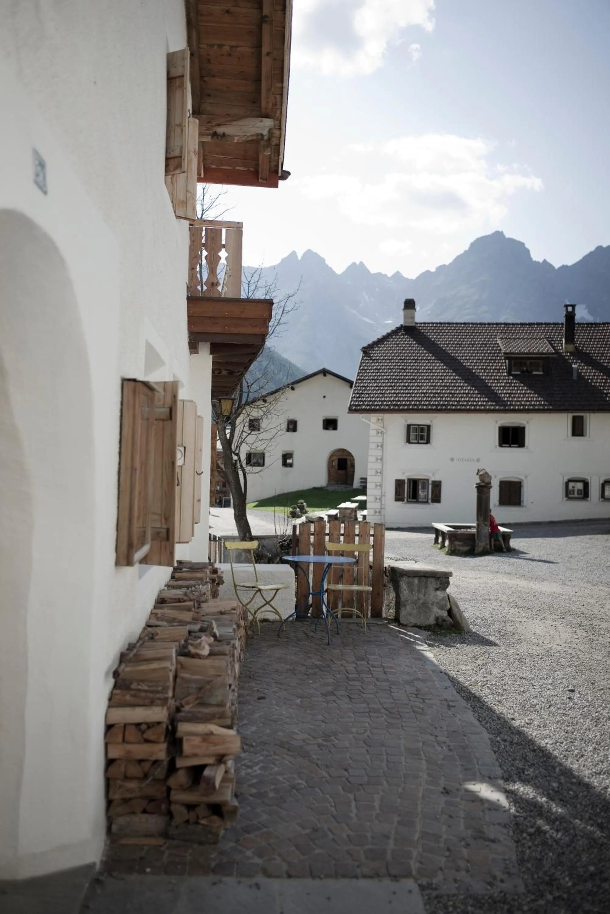 Natural landscape in Alpengasthof Crusch Alba ed Alvetern, S-charl