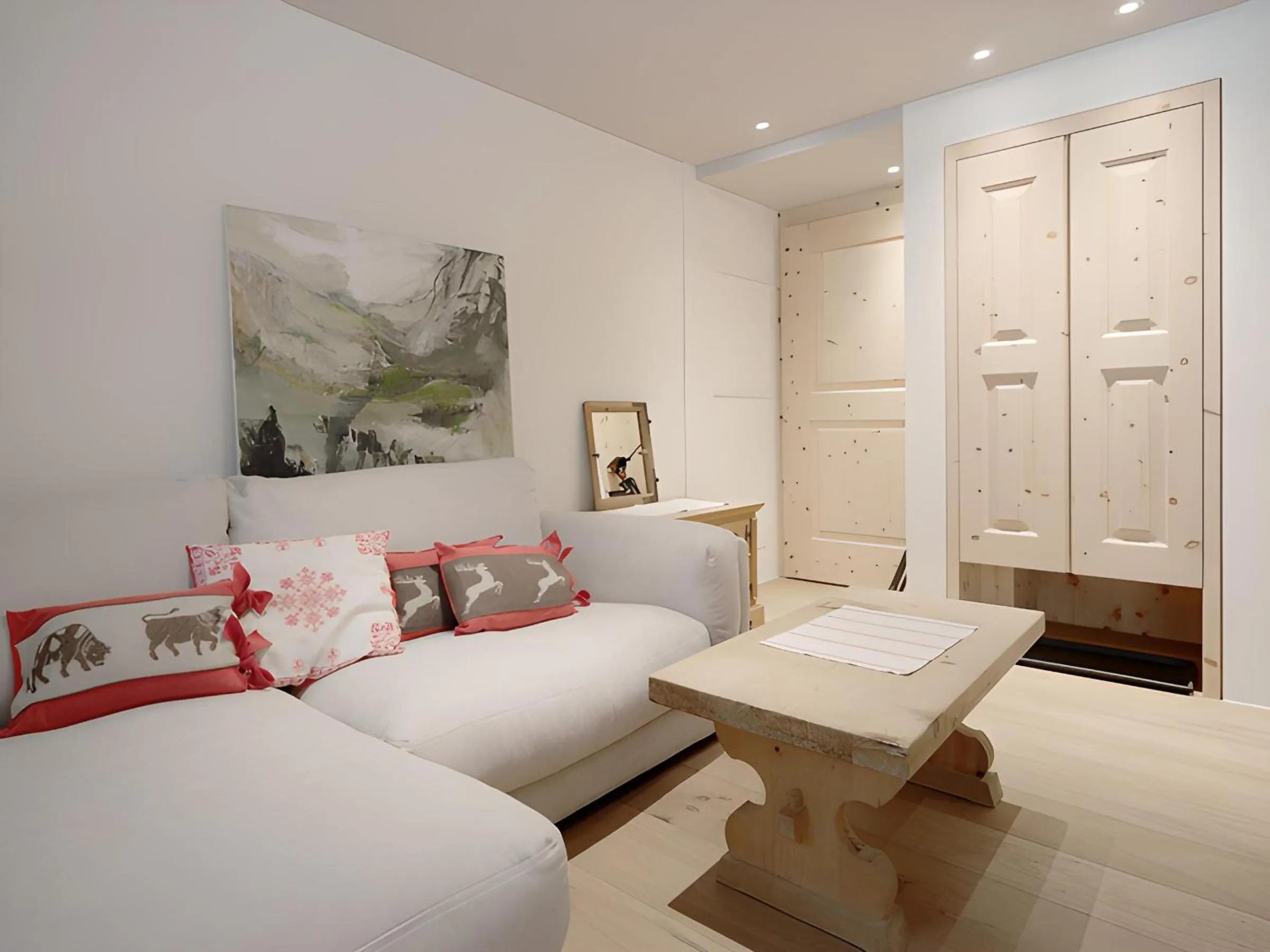 Bedroom, Bed in Alpengasthof Crusch Alba ed Alvetern, S-charl